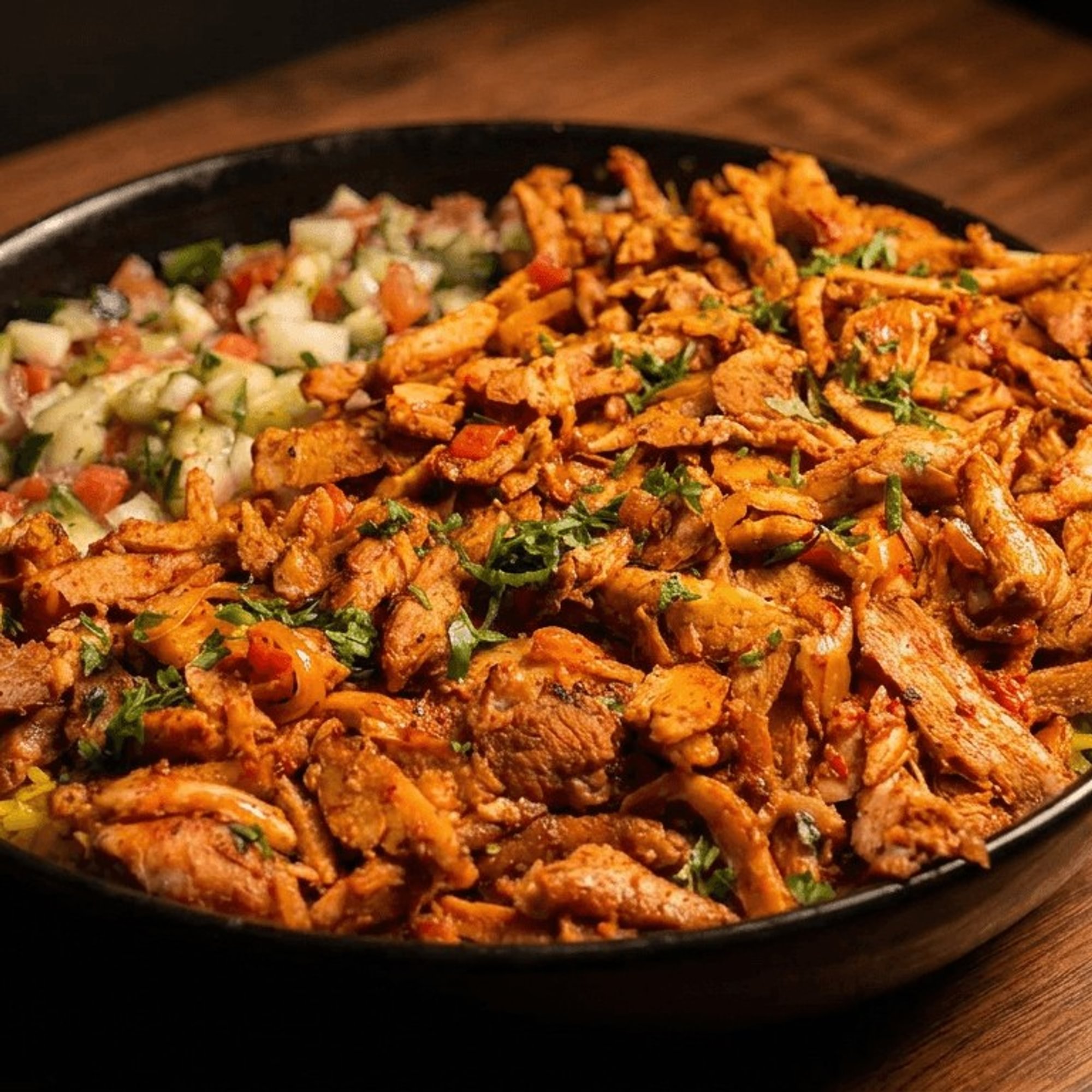 Chicken Shawarma Over Rice