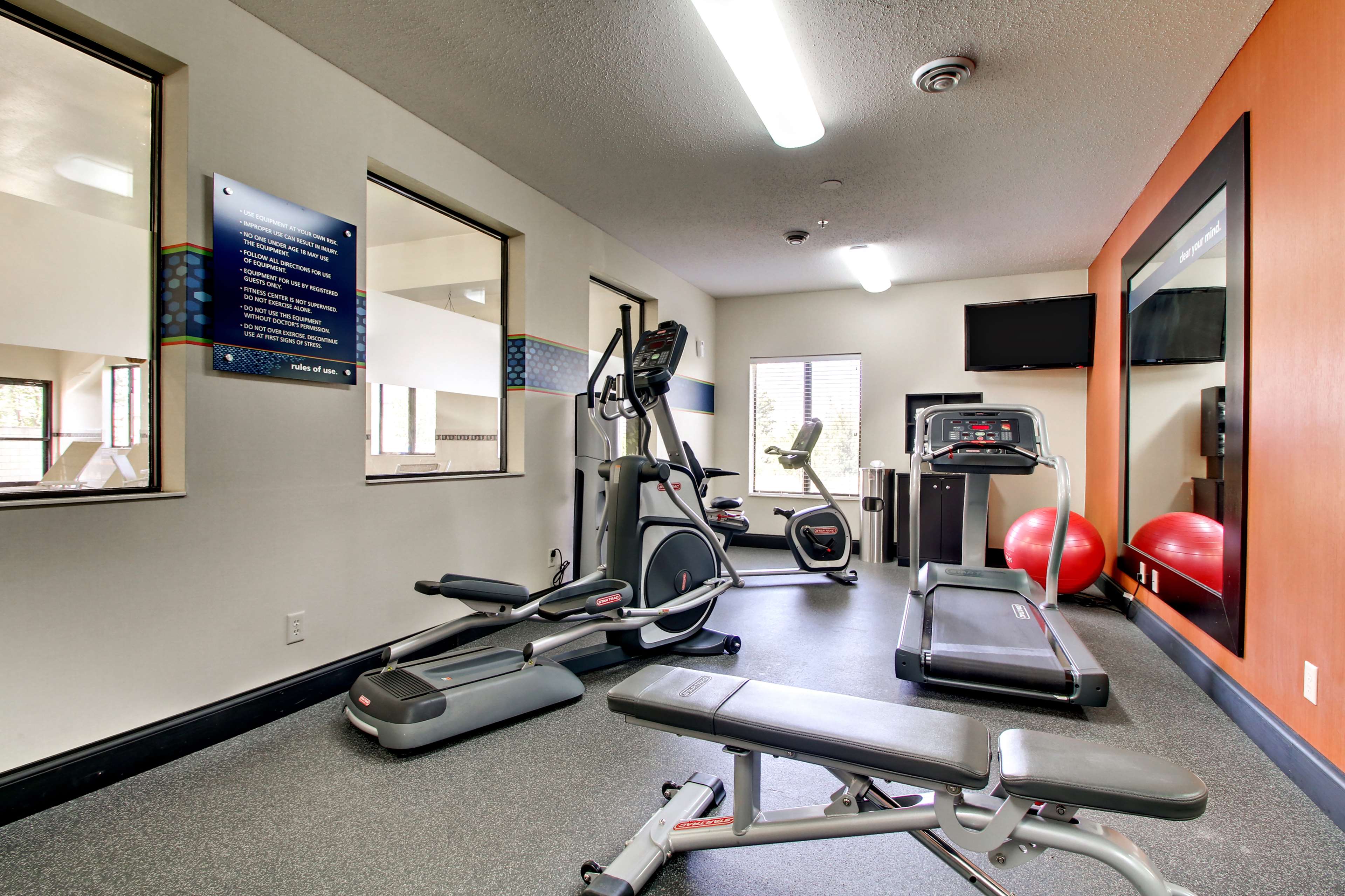 Health club  fitness center  gym