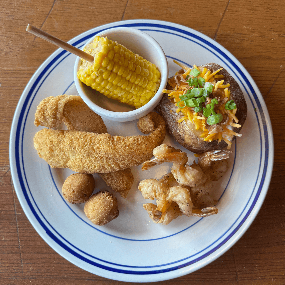 Catfish and Shrimp