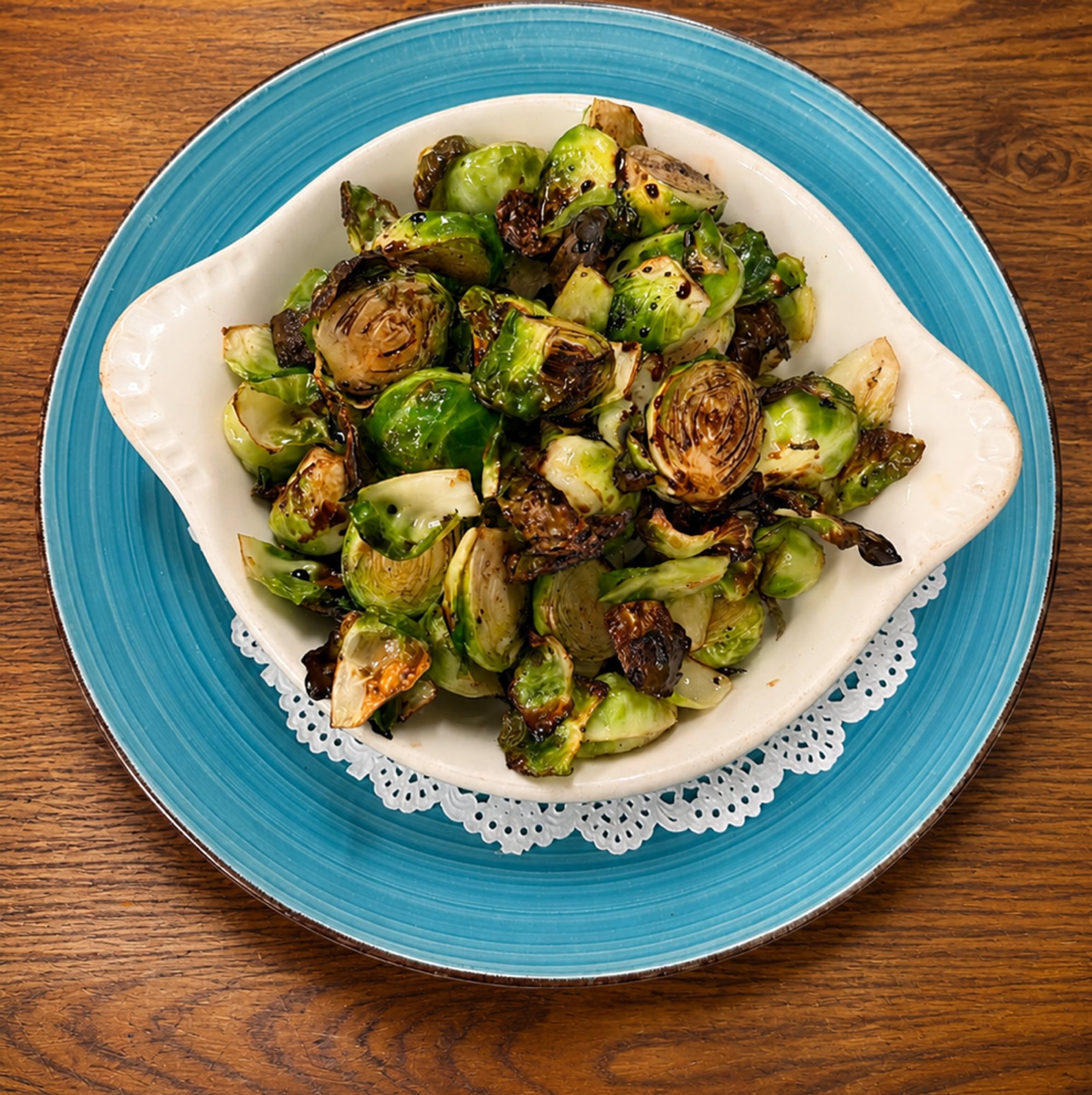 Oven-Roasted Brussels Sprouts