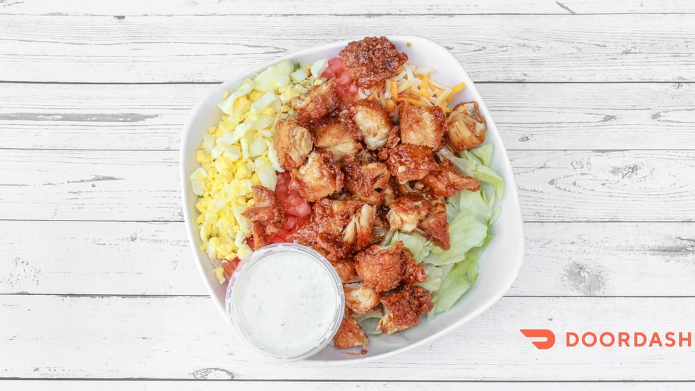 Fried Chicken Tender Salad