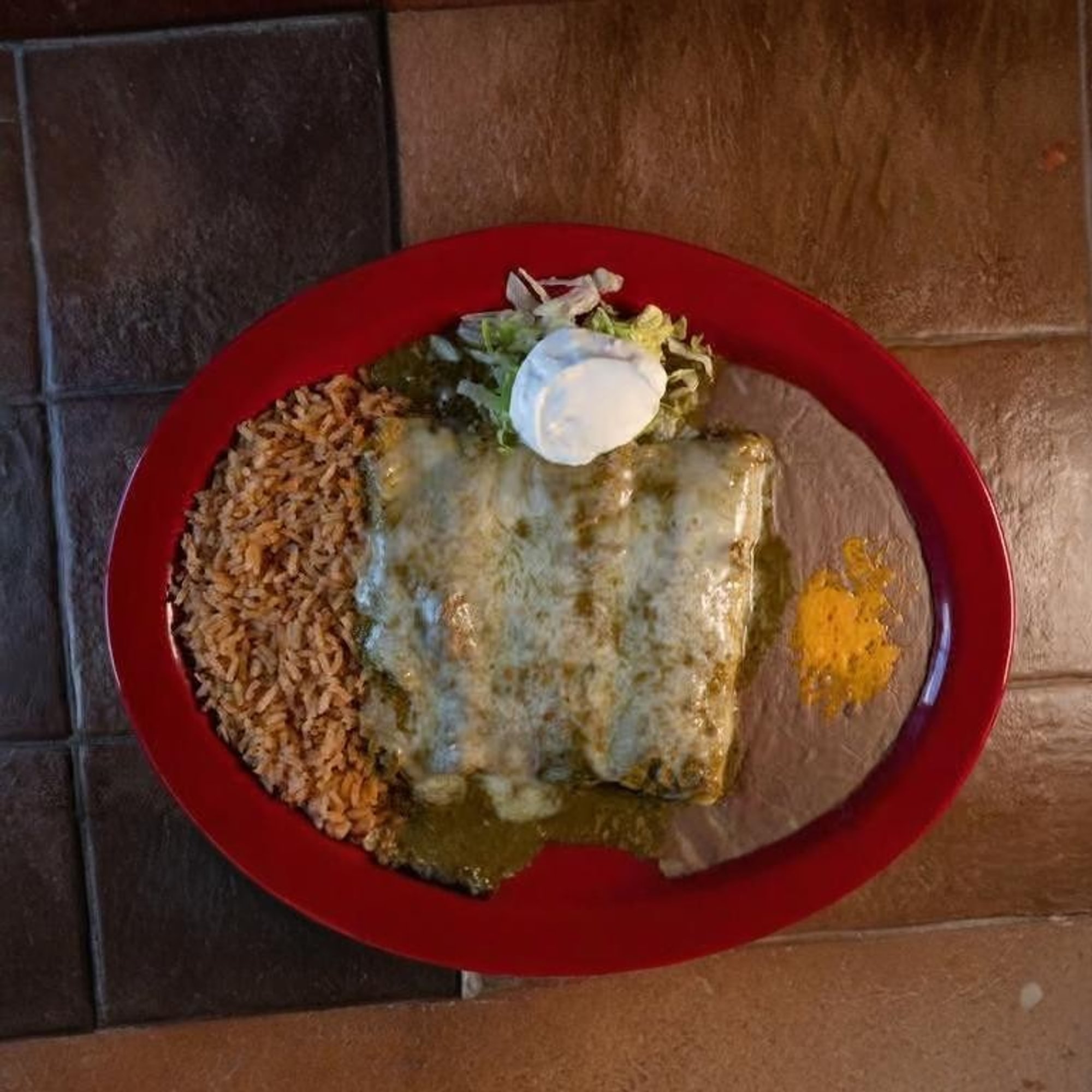 Enchiladas Verdes