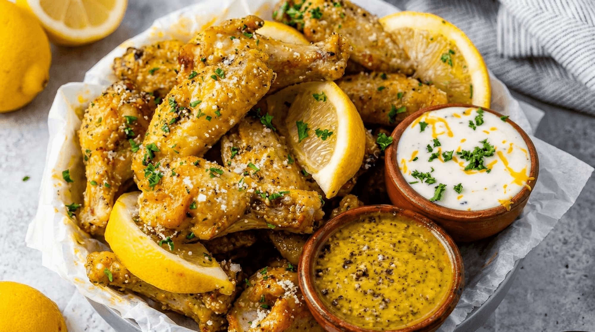Lemon Pepper Wings