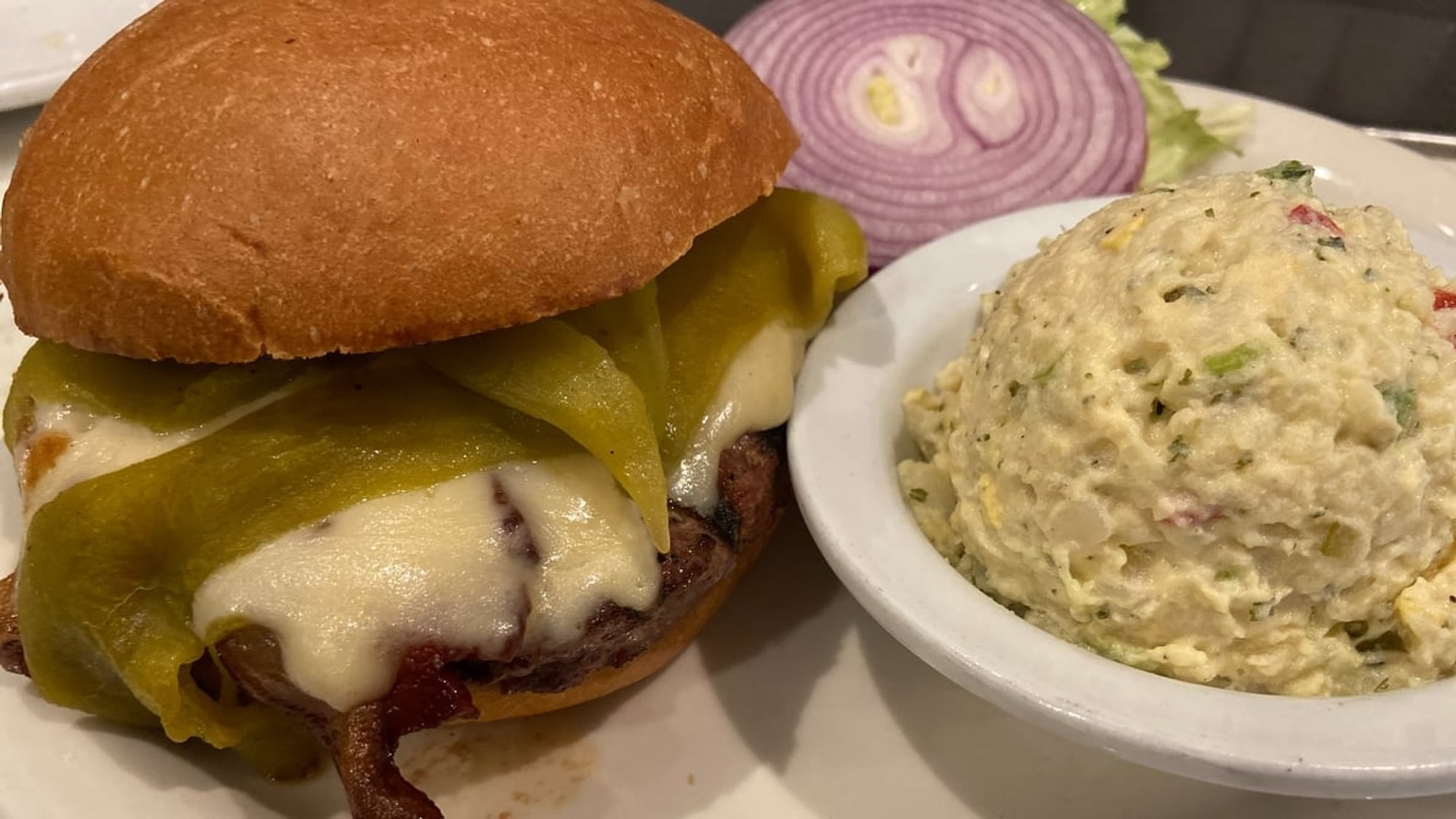 Ortega Bacon Cheeseburger