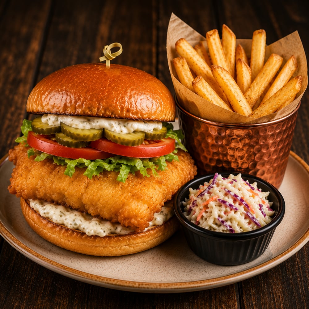 Codfather Fish Sandwich Platter