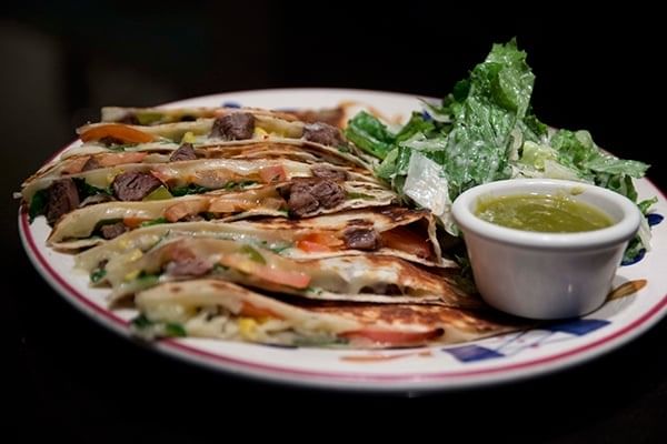 Southwestern BBQ Chicken Quesadilla