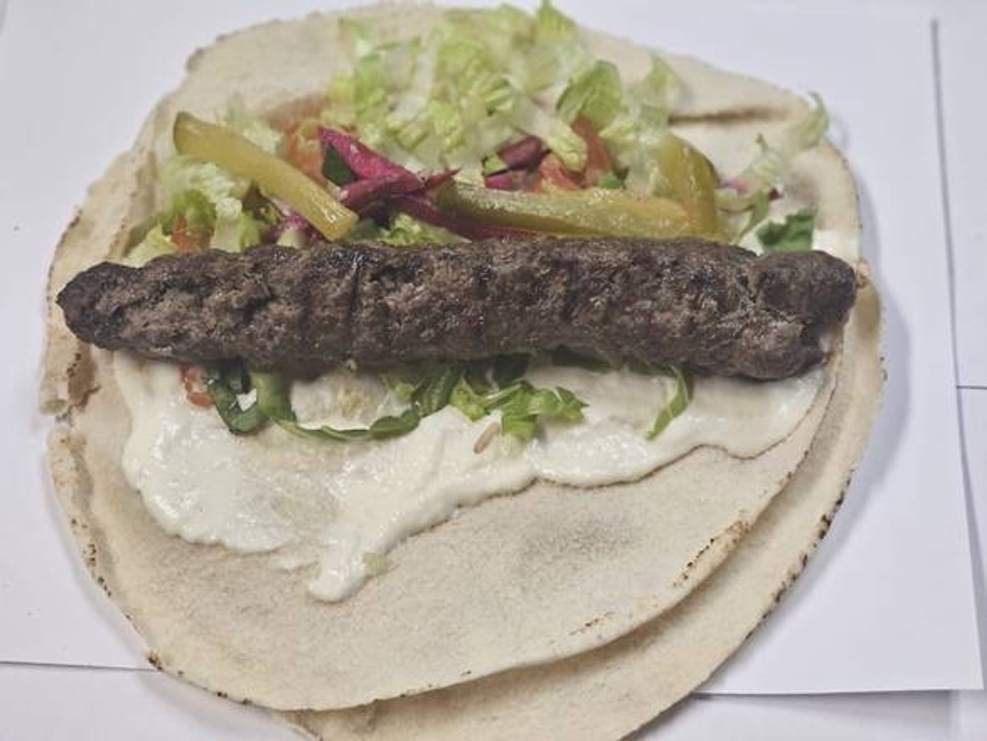 Kifta Kabob Sandwich