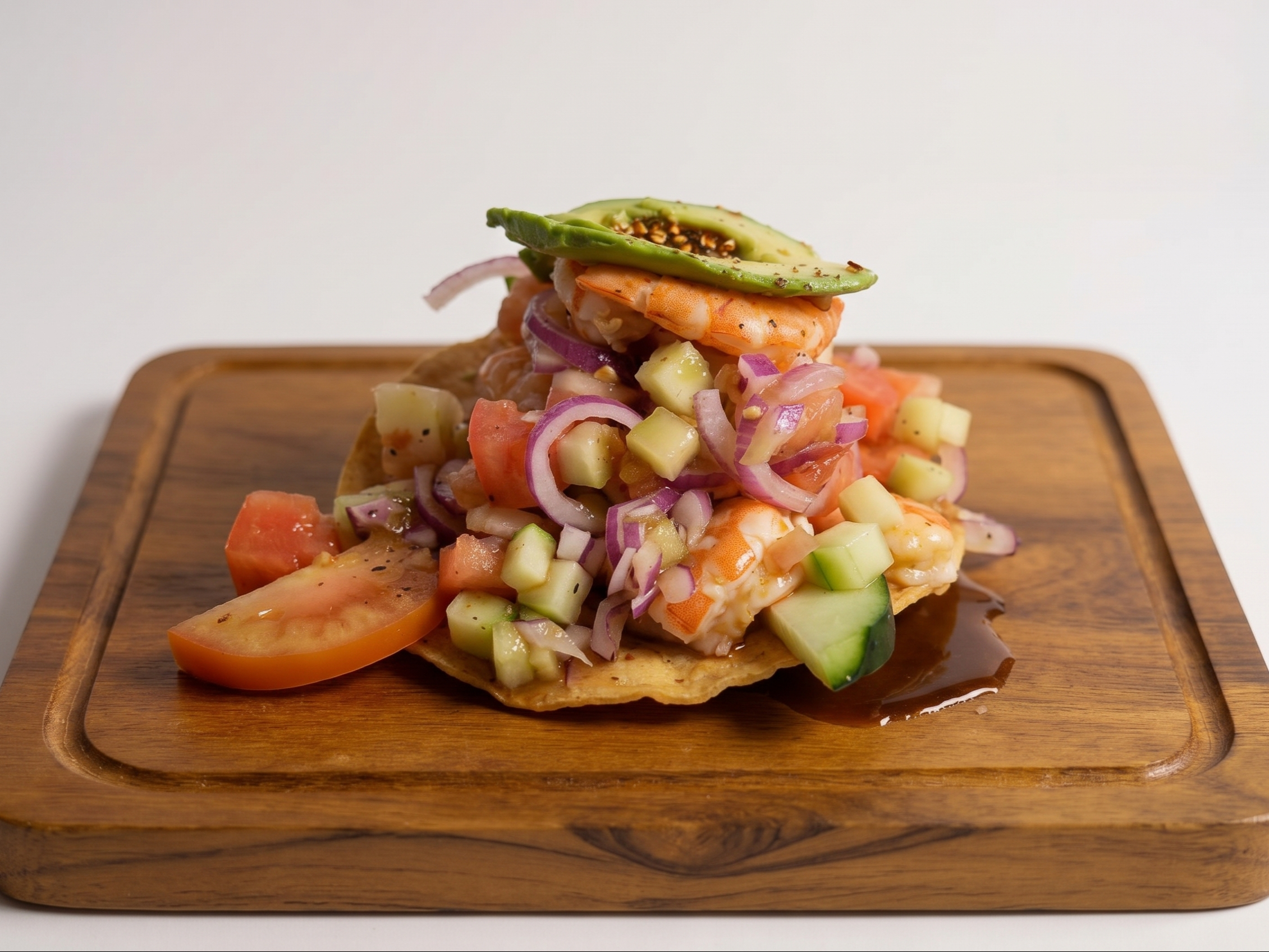 Shrimp Taco Salad