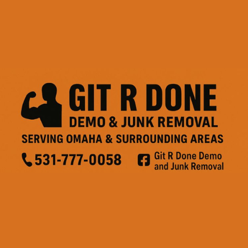 Git R Done Demo and Junk Removal Logo