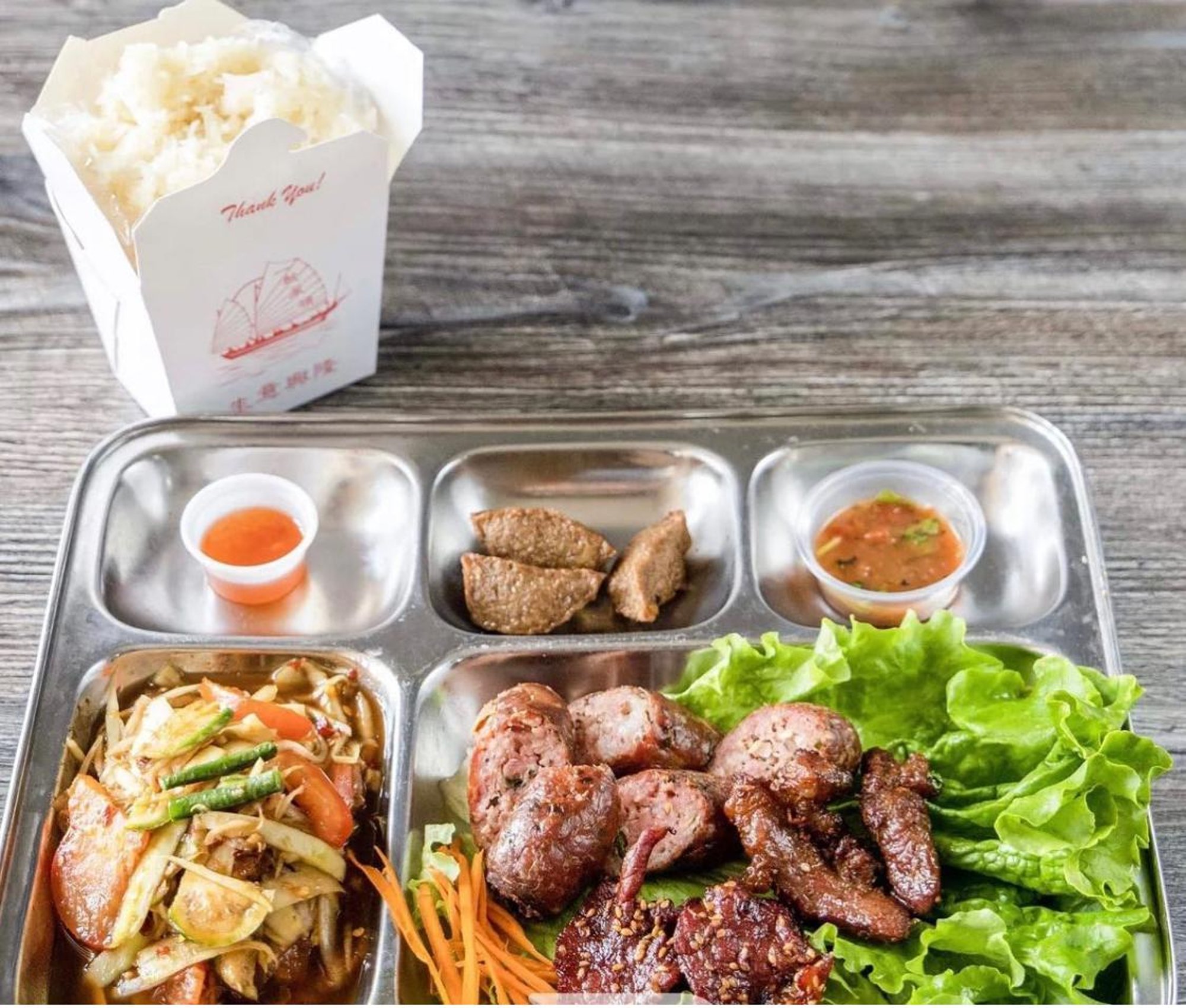 Laos famous plate