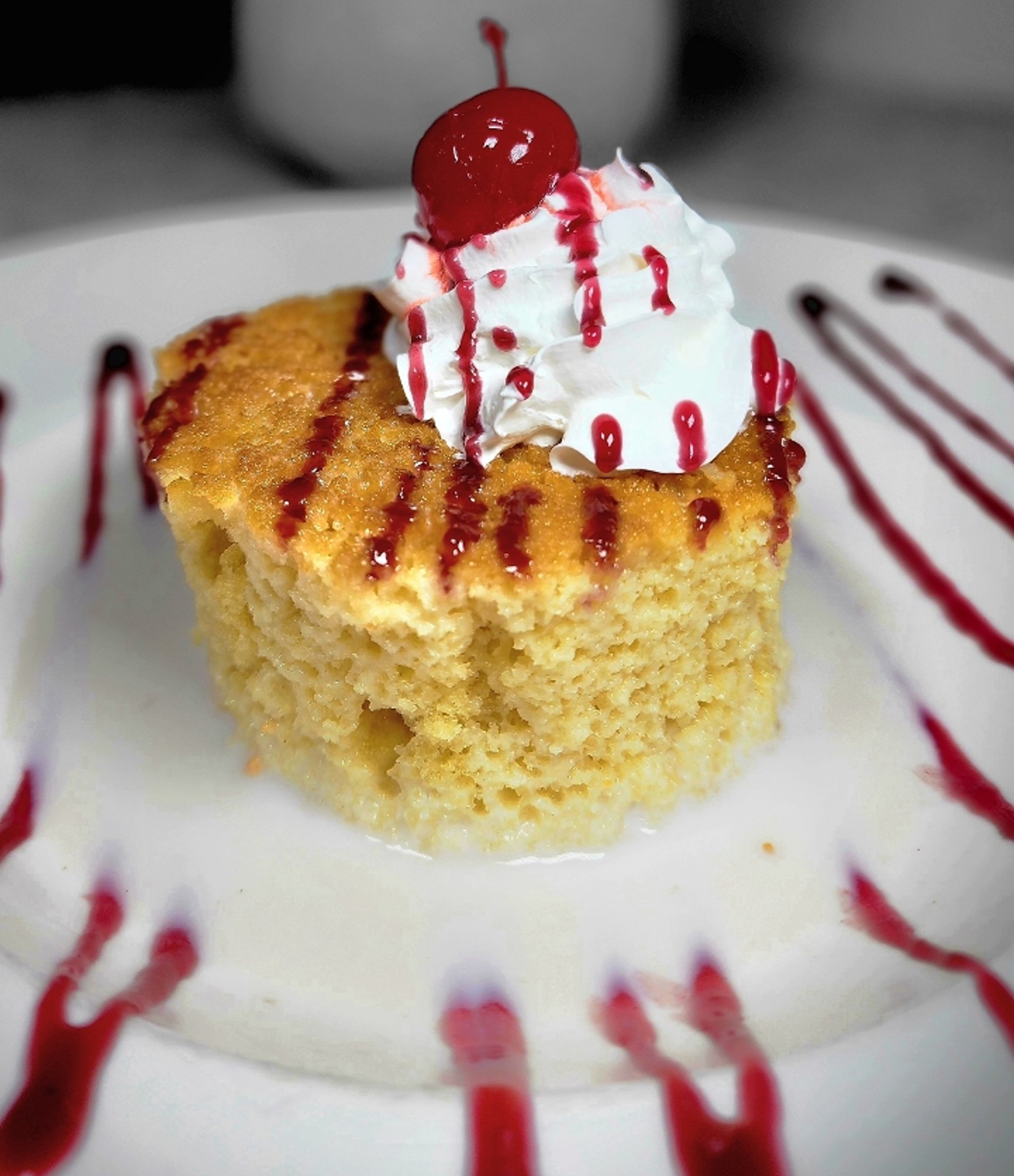 Tres Leches Almond Cake