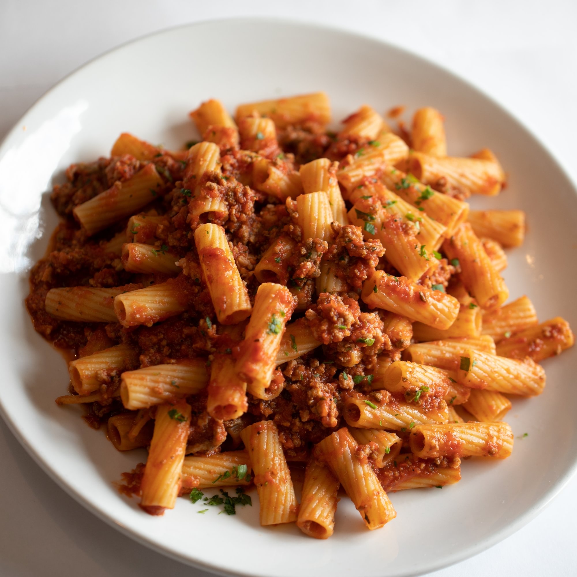 Rigatoni Bolognese