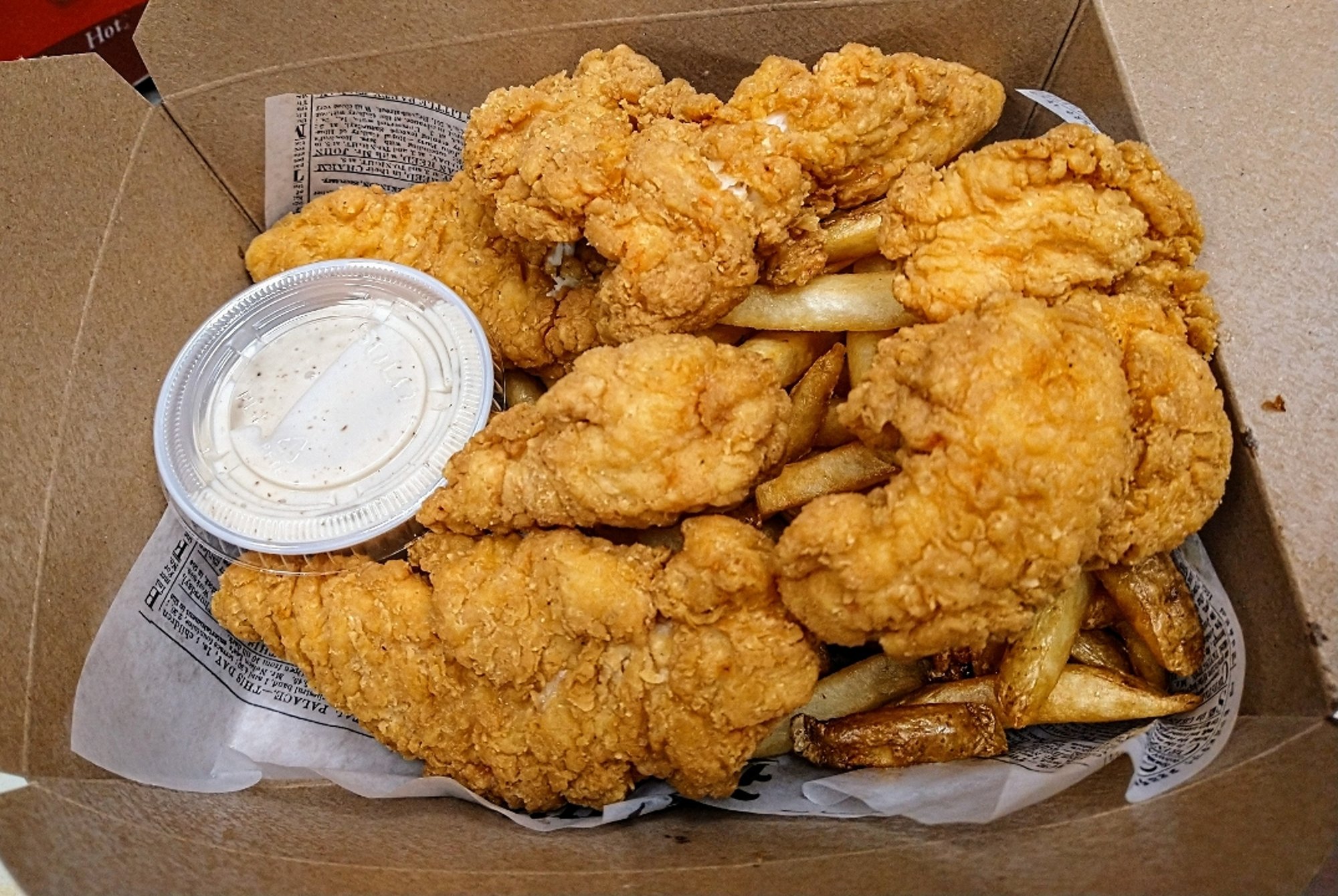 Chicken Fingers with Fries