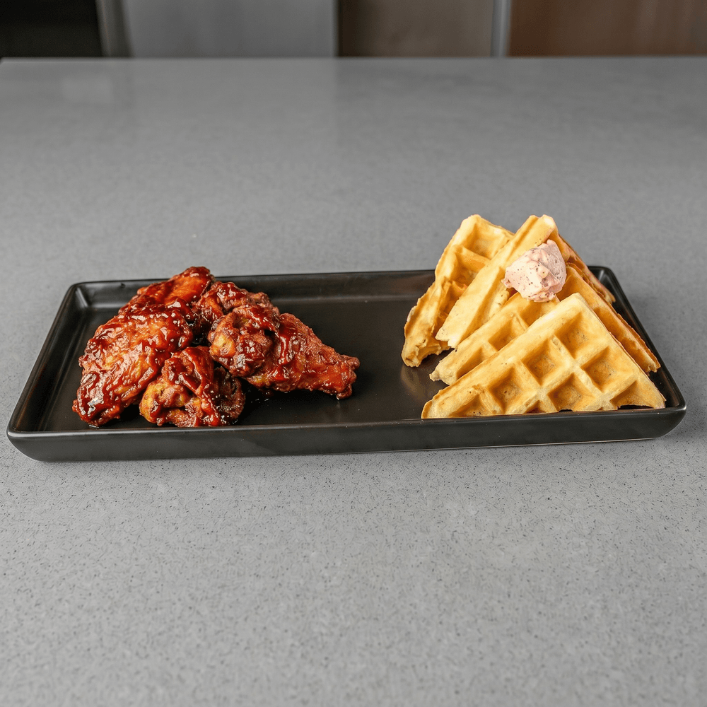 House Chicken and Waffles