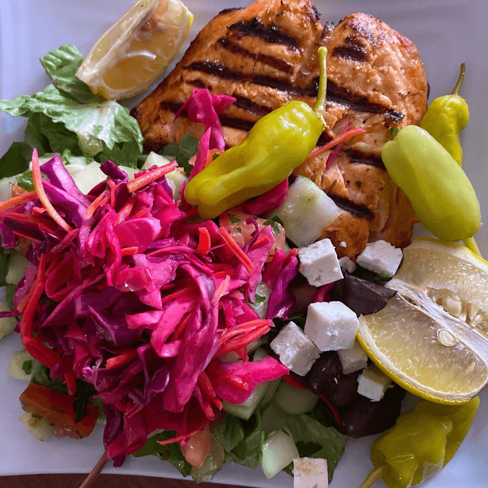 Greek Salmon Salad