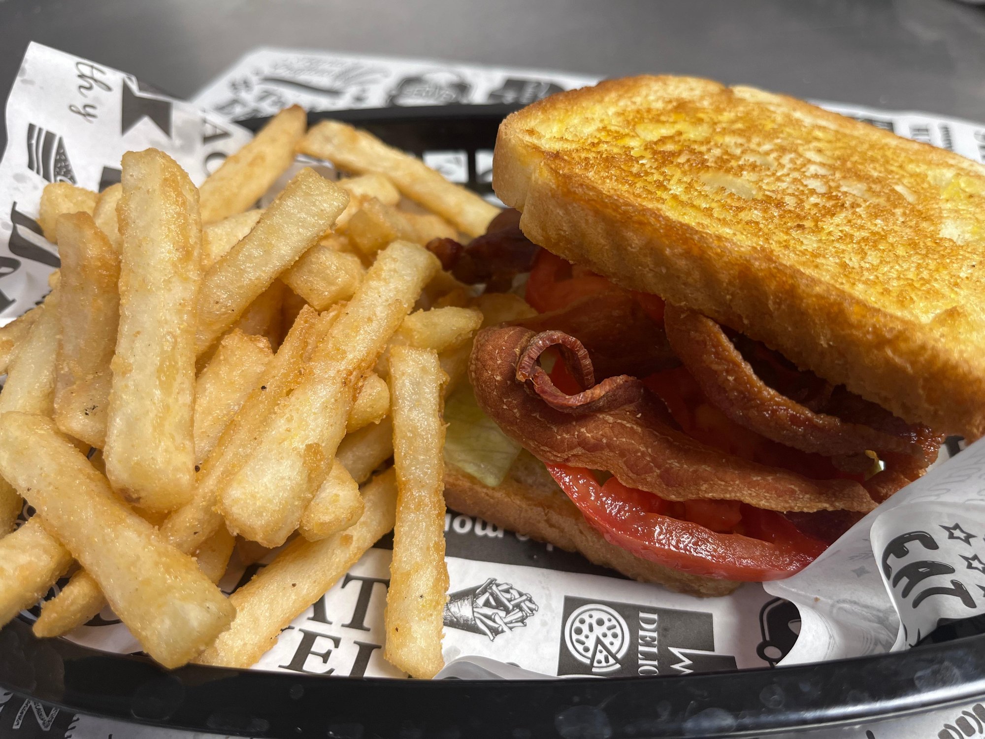 BLT Toaster + Fries - Value Meal