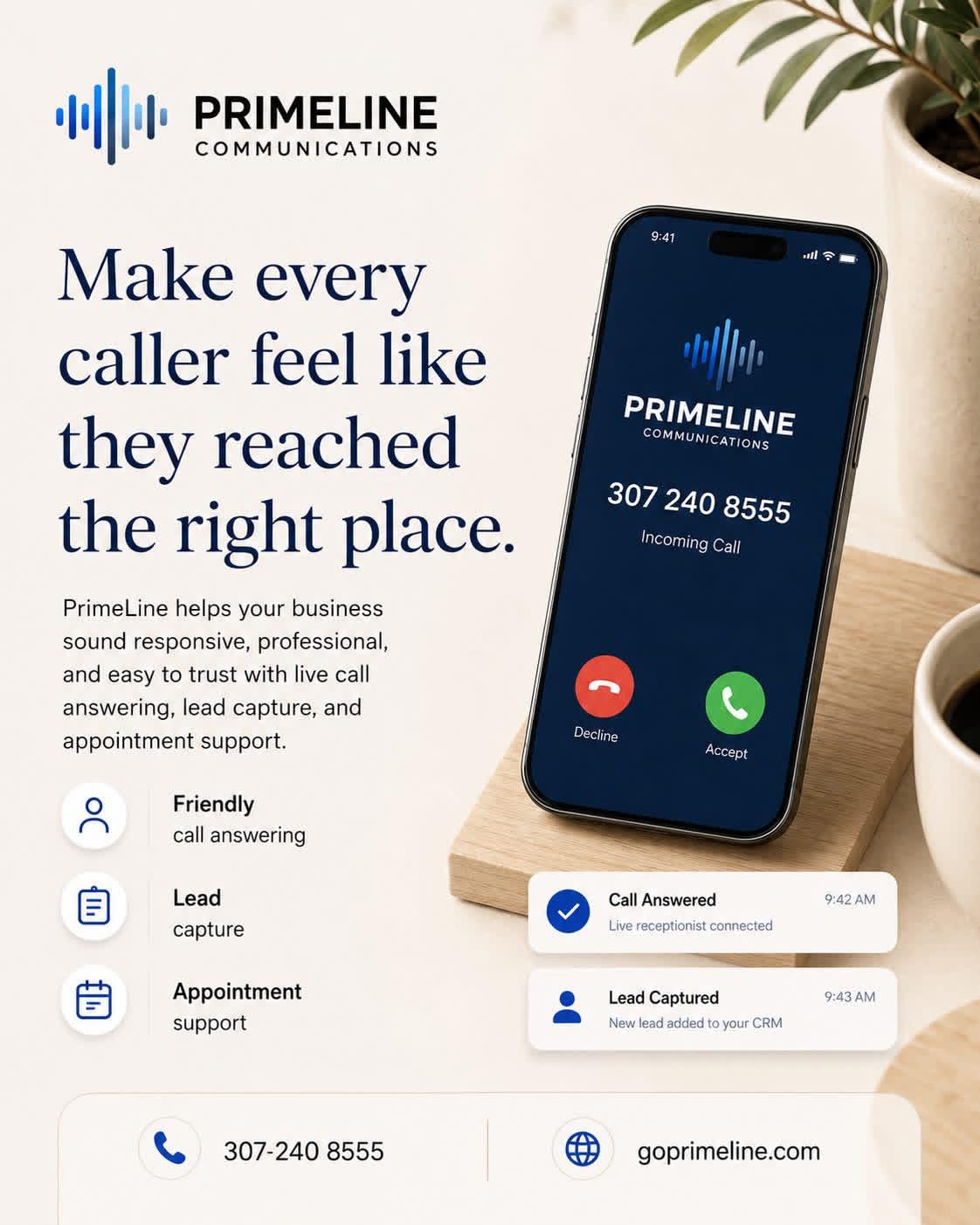 PrimeLine Communications Image