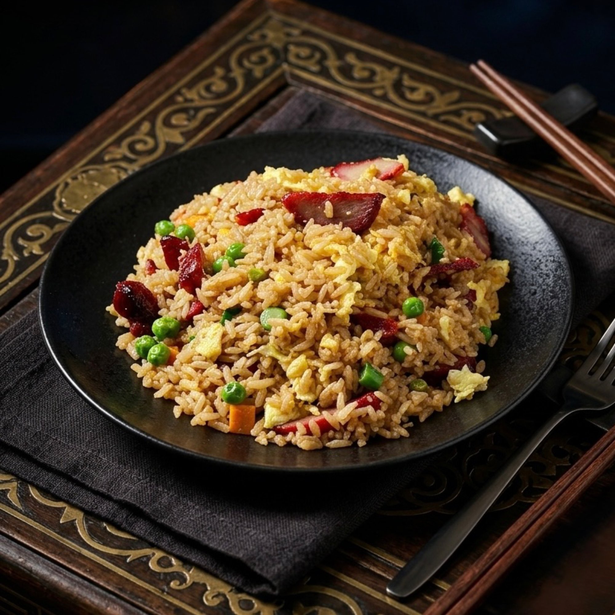 BBQ Pork Fried Rice