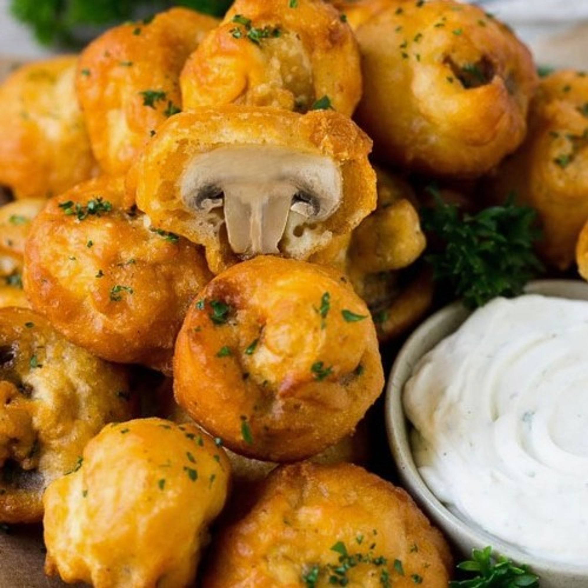 Fried Mushrooms