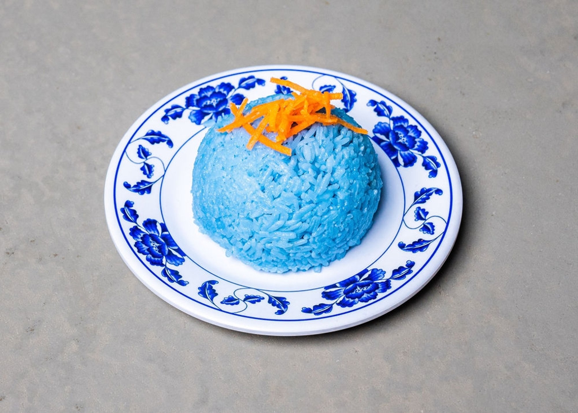 Blue rice