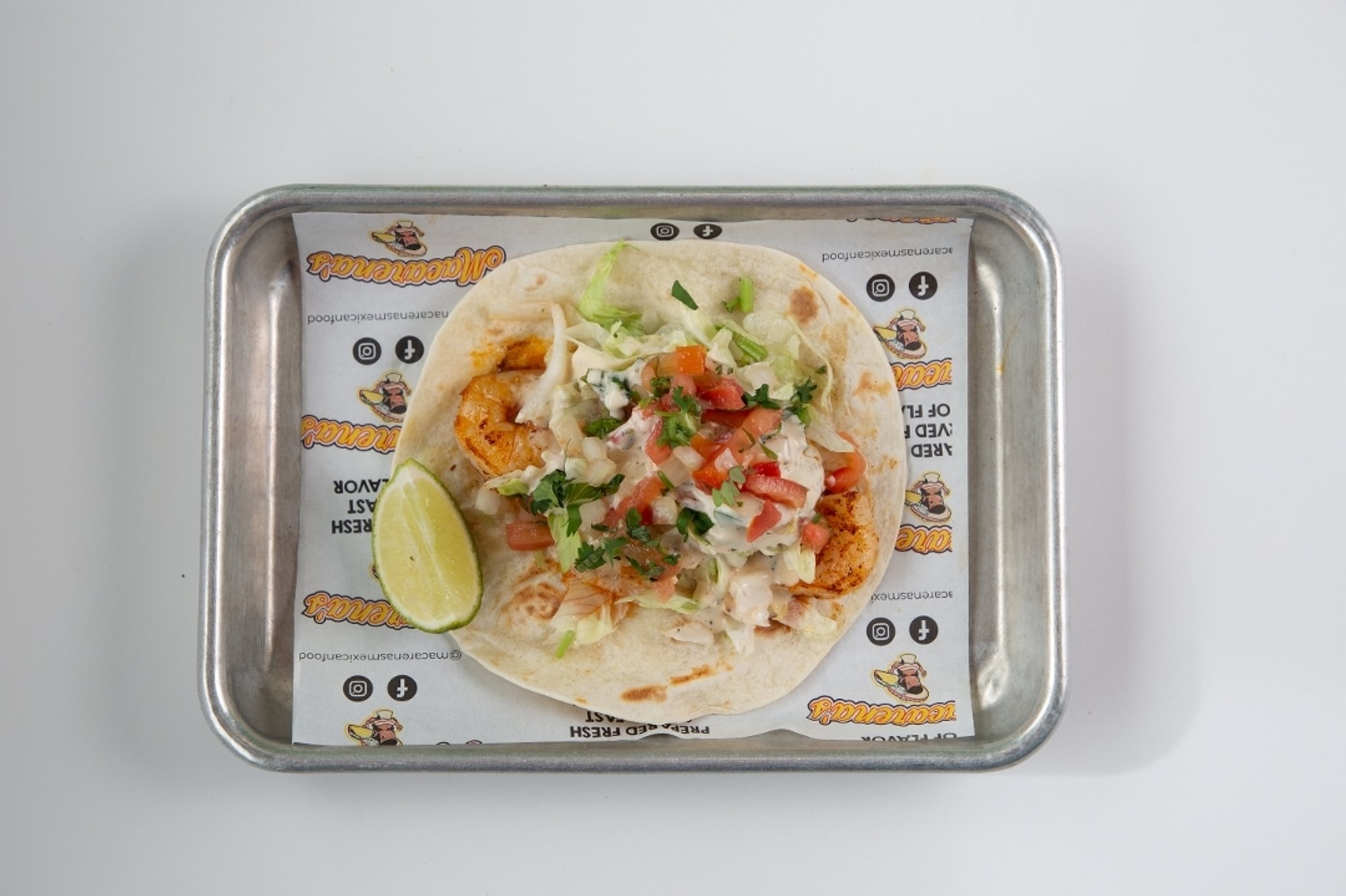 Shrimp taco