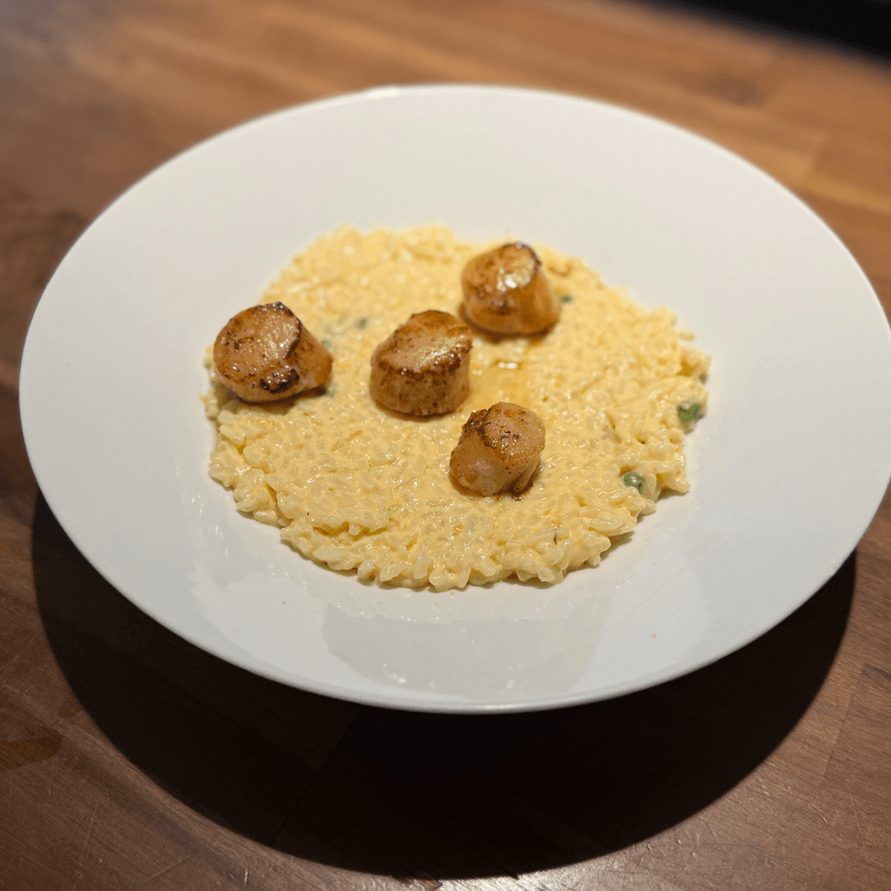 Scallops Risotto