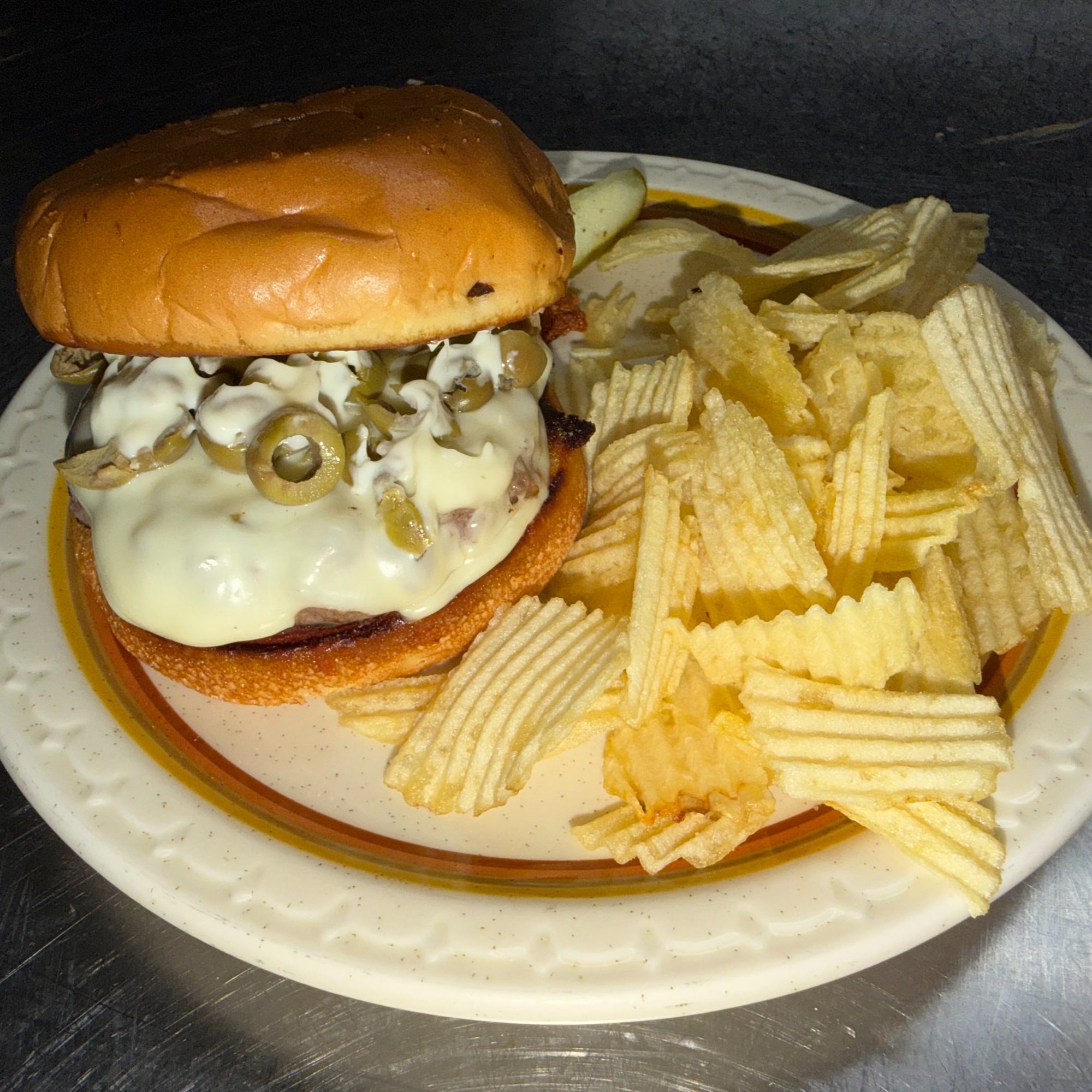 Olive You More Burger