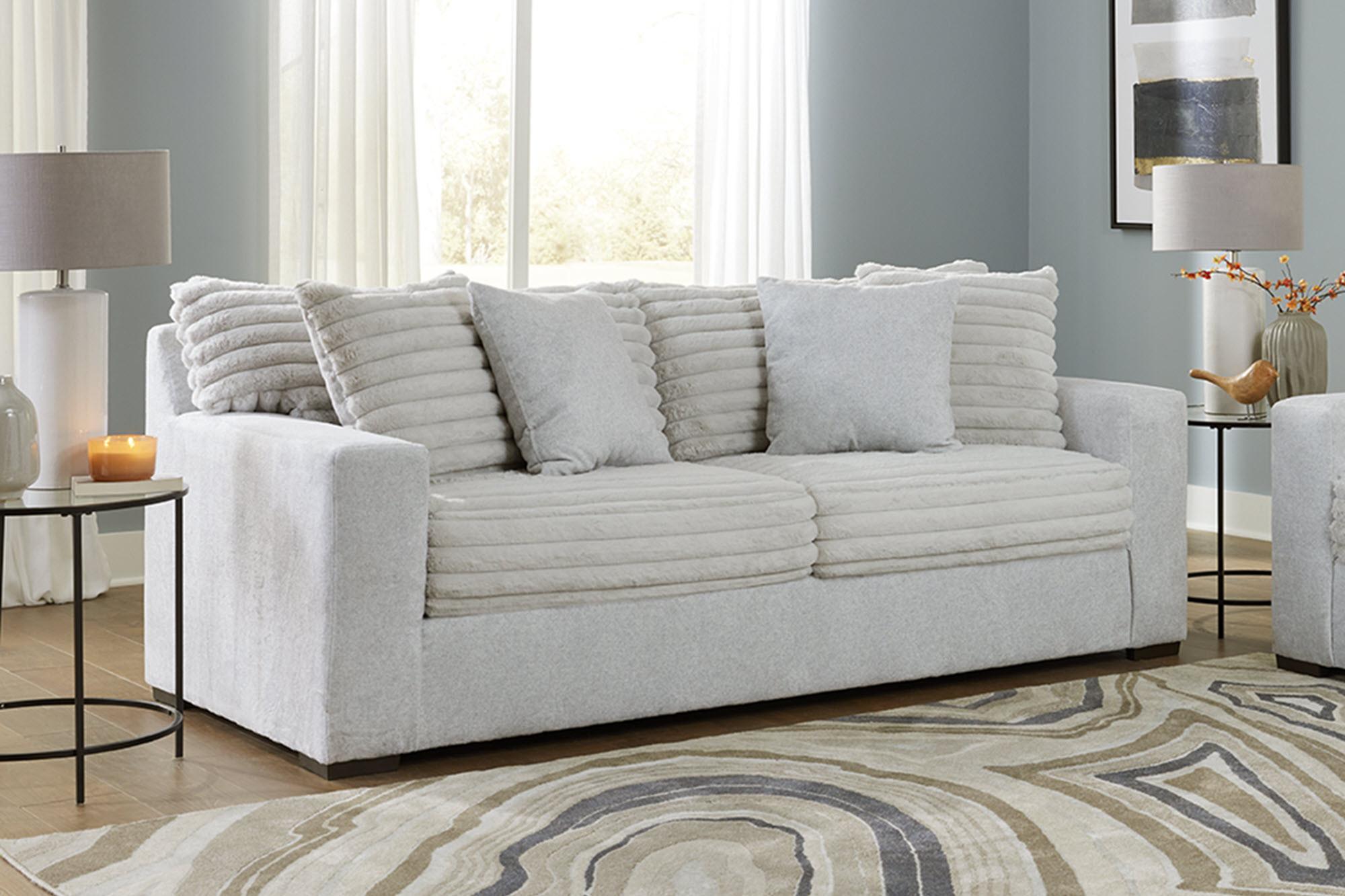 City Lights Glacier Sofa w/LED Base