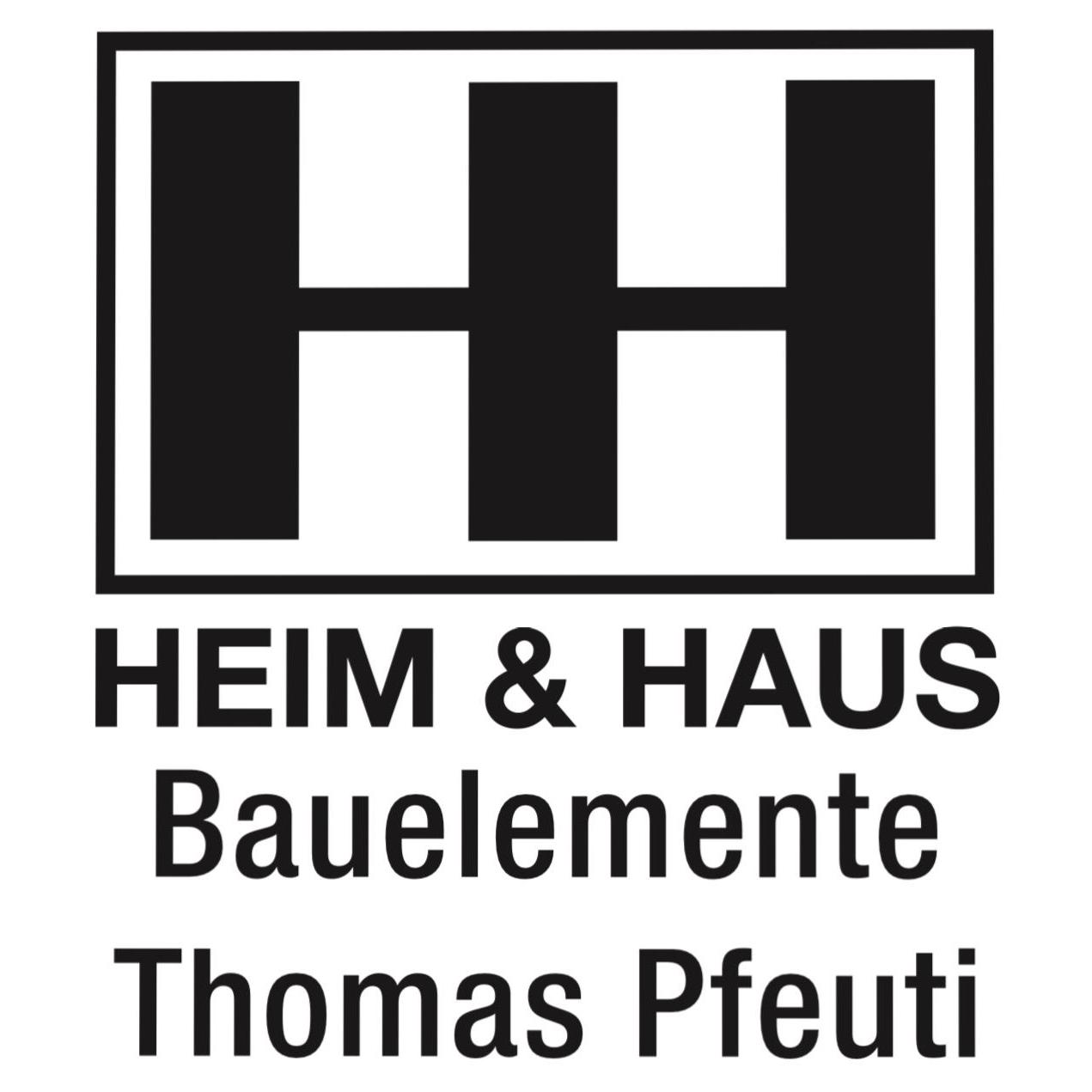 Logo von Heim und Haus Bauelemente Thomas Pfeuti