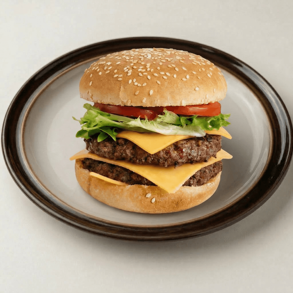 Double Stack Cheddar Burger