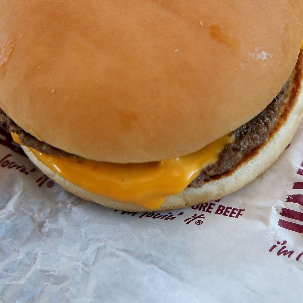 *CHEESEBURGER (Double)