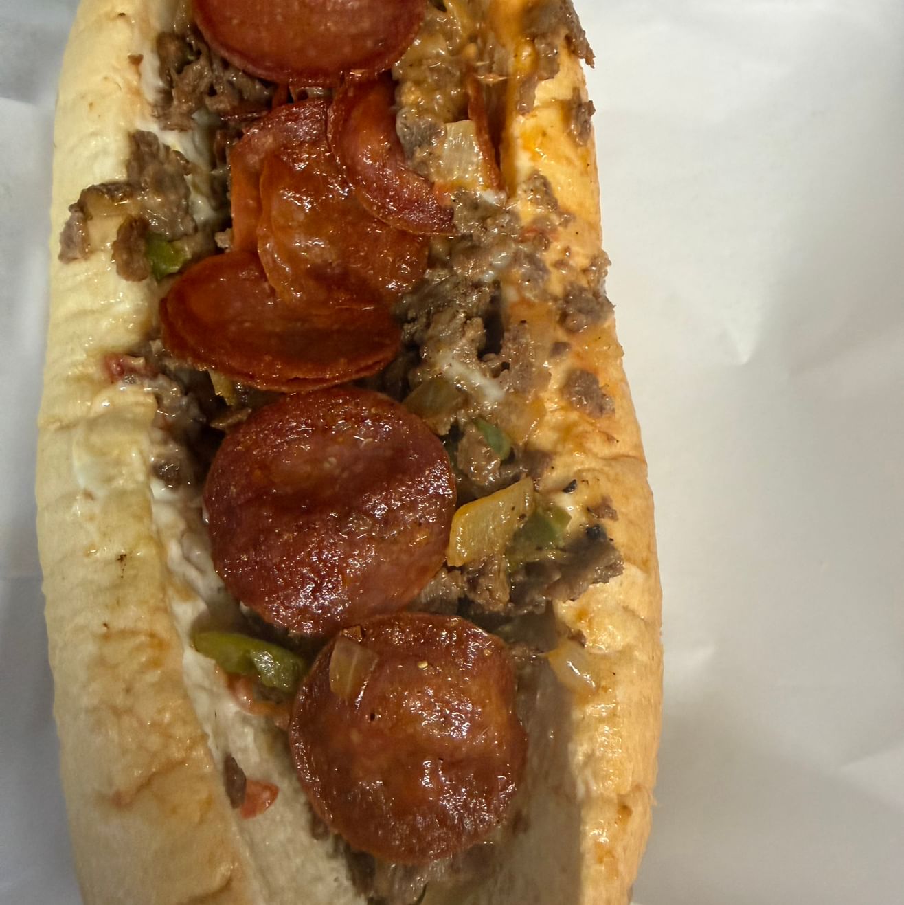Pizza Cheesesteak