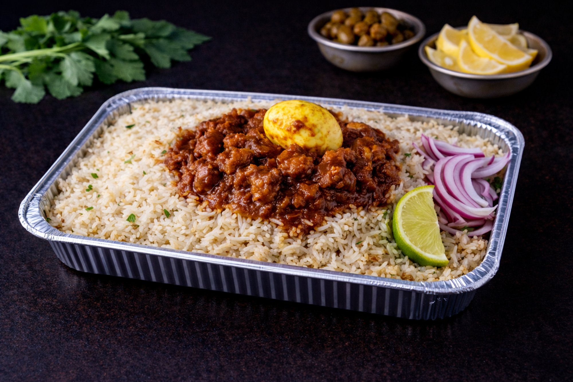 Family Pack Ulavacharu Chicken Pulao (Horse Gram Chicken Pulao)