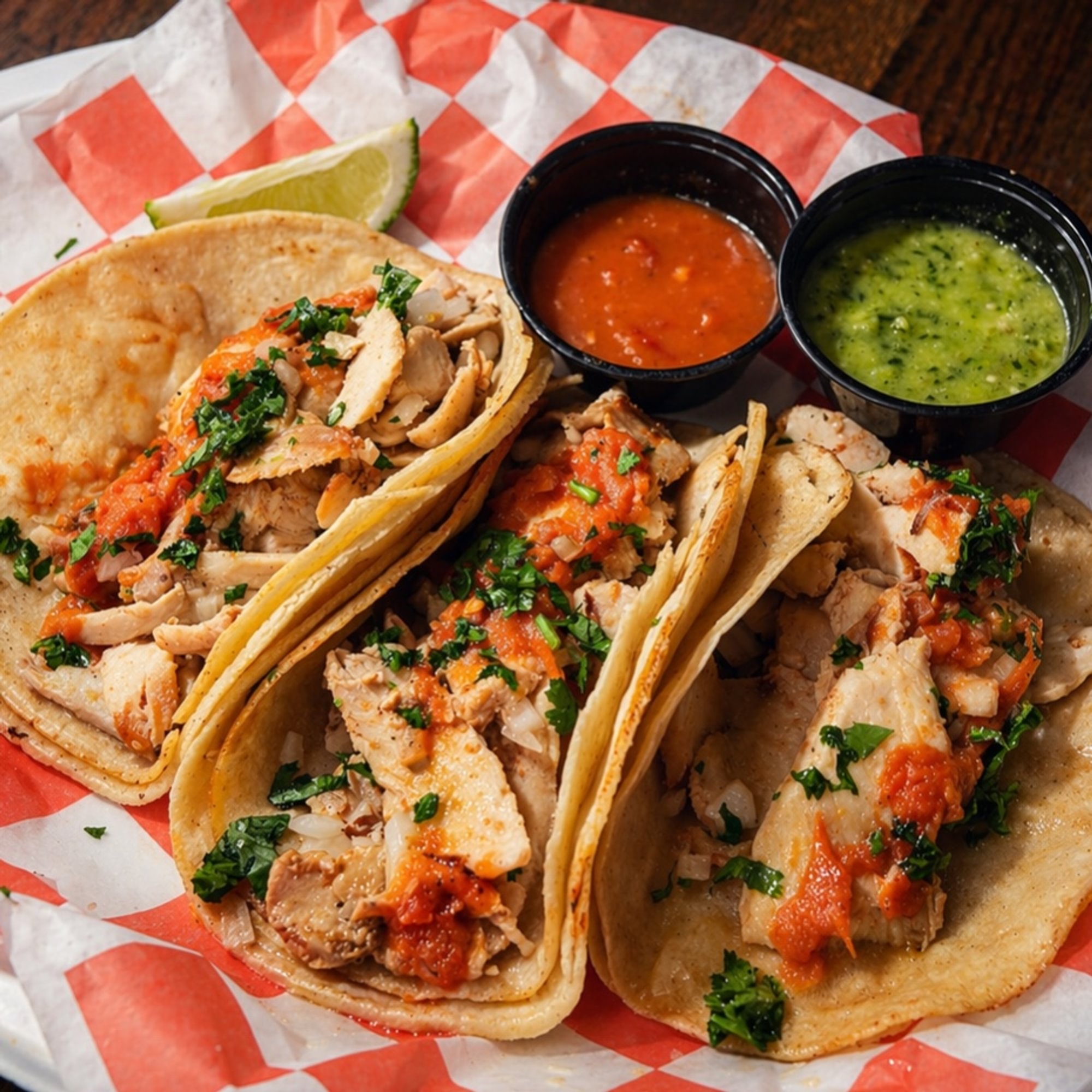 Chicken Shawarma Taco