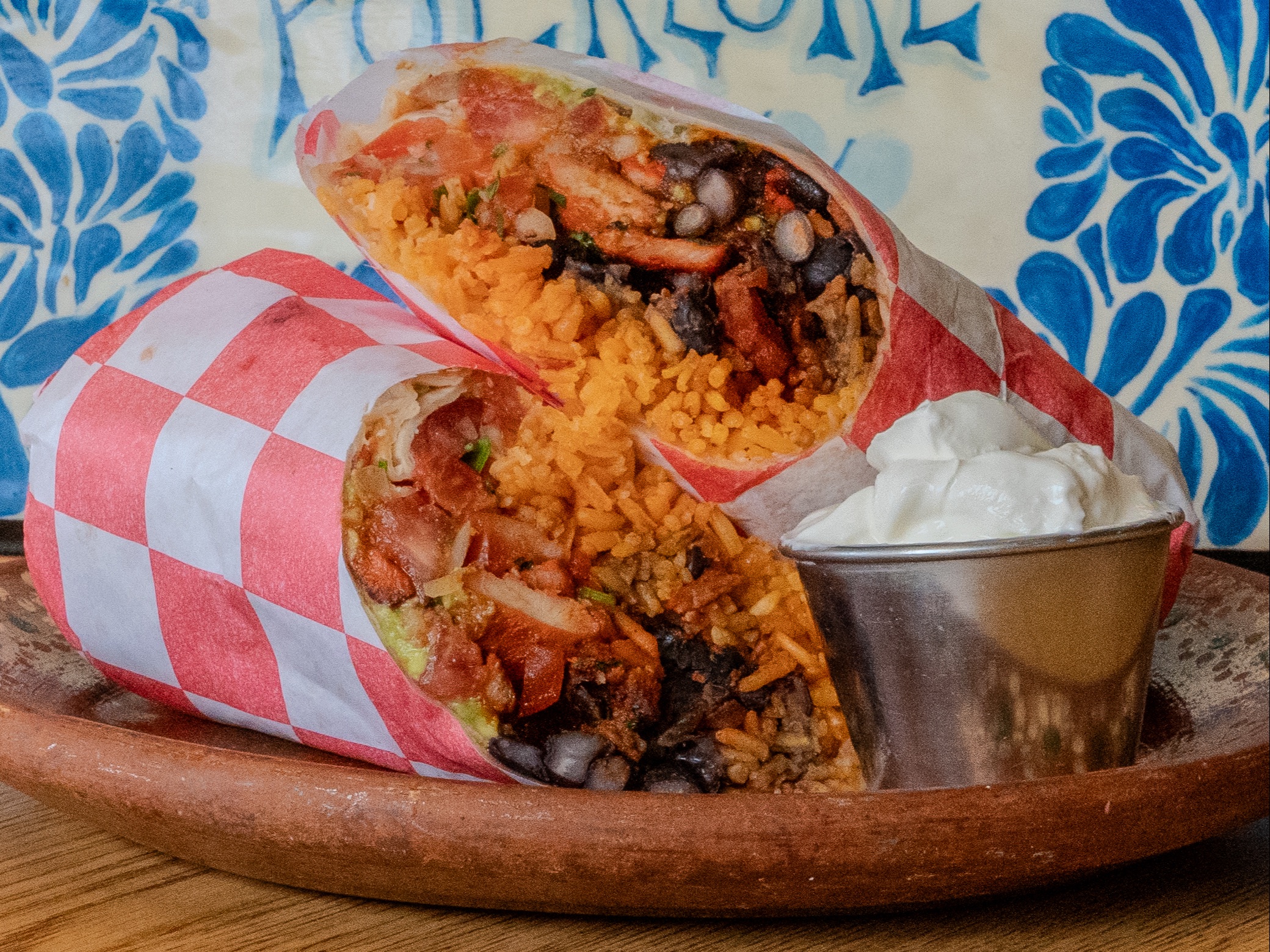 Choriqueso Burrito