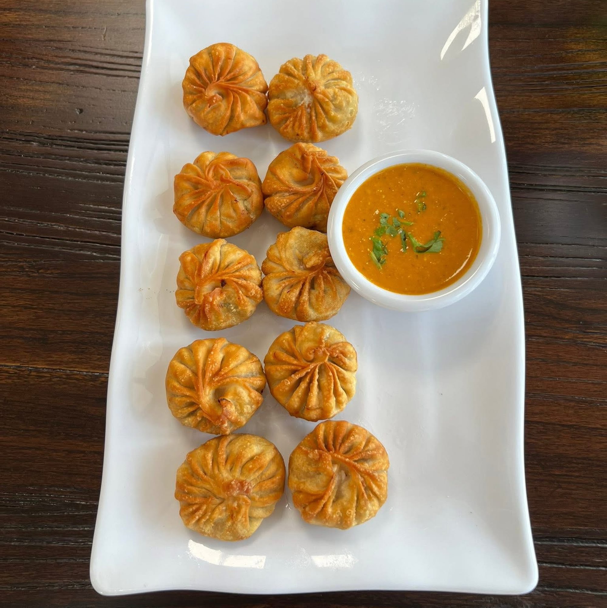Chicken fried momo