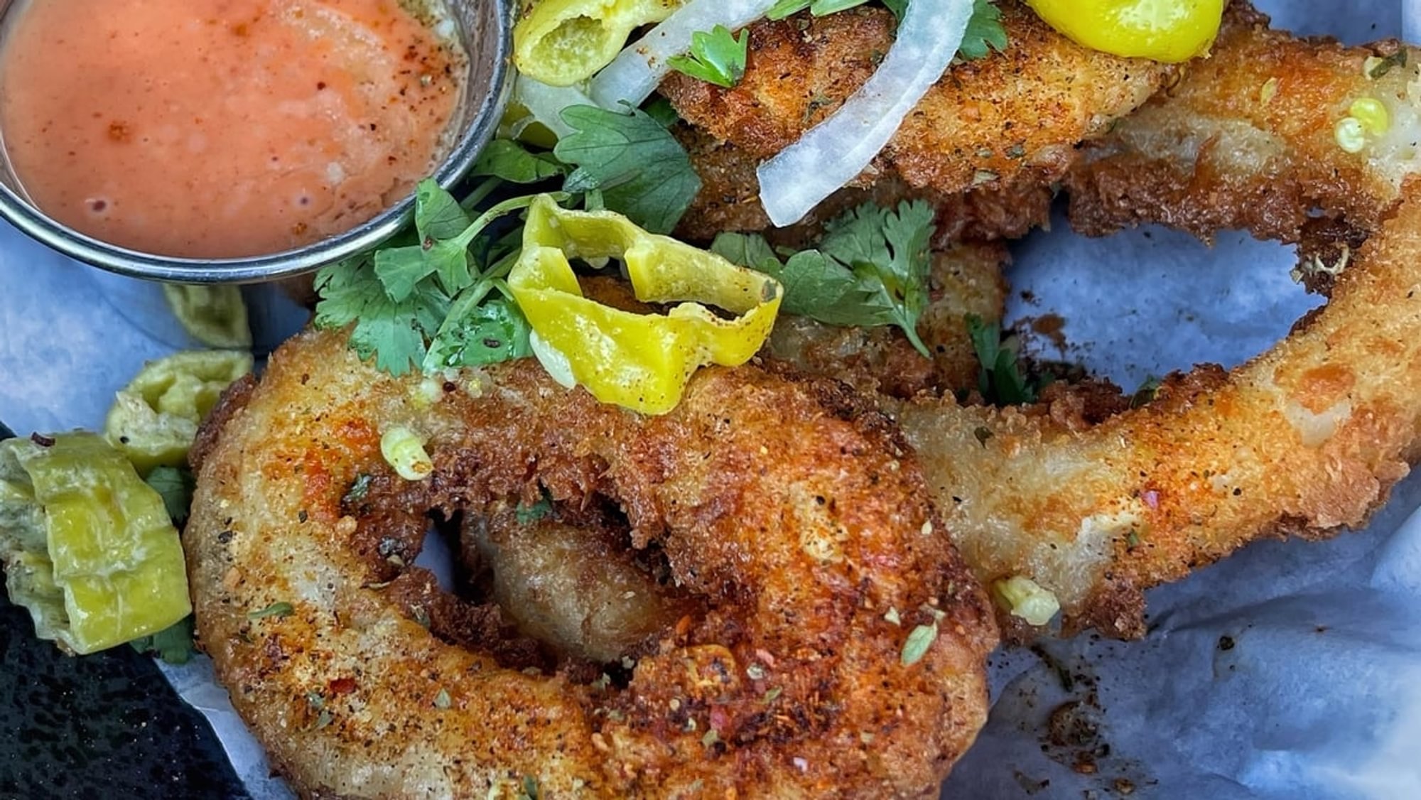 10. Crispy Cajun Calamari
