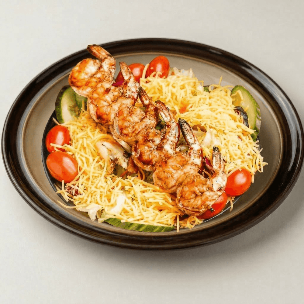 Grilled Shrimp Chef Salad