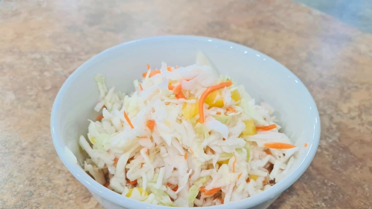 Pineapple Coleslaw- Served Cold