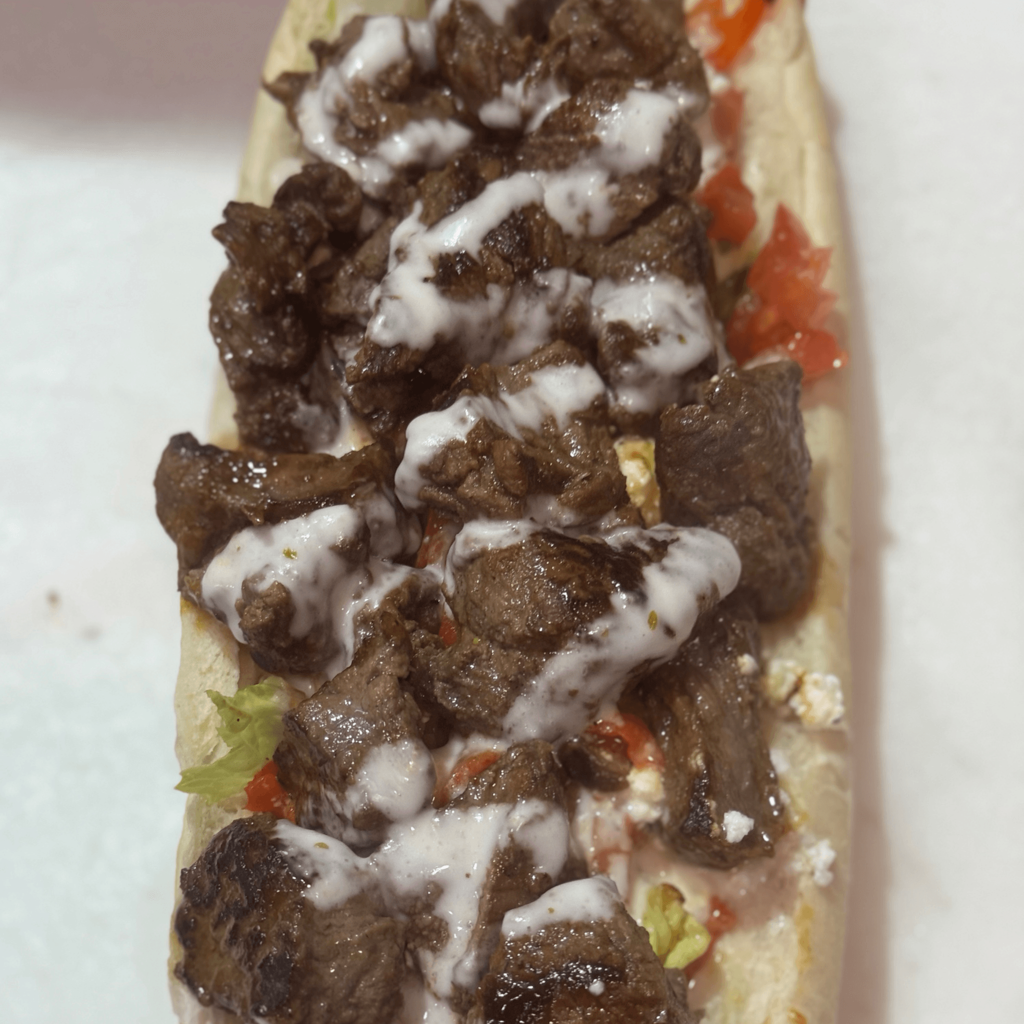 Steak Tip Greek