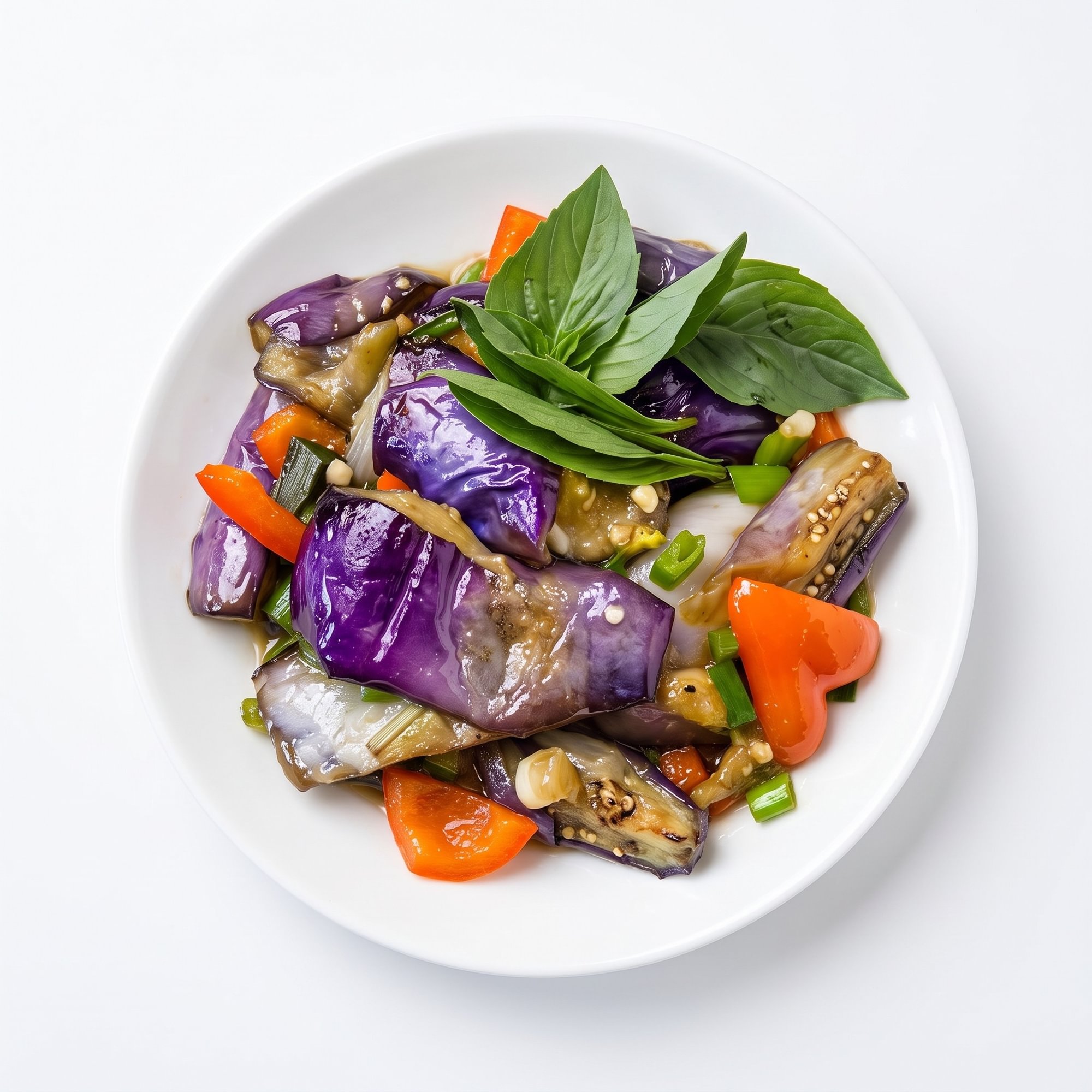 Basil Eggplant 九層塔茄子
