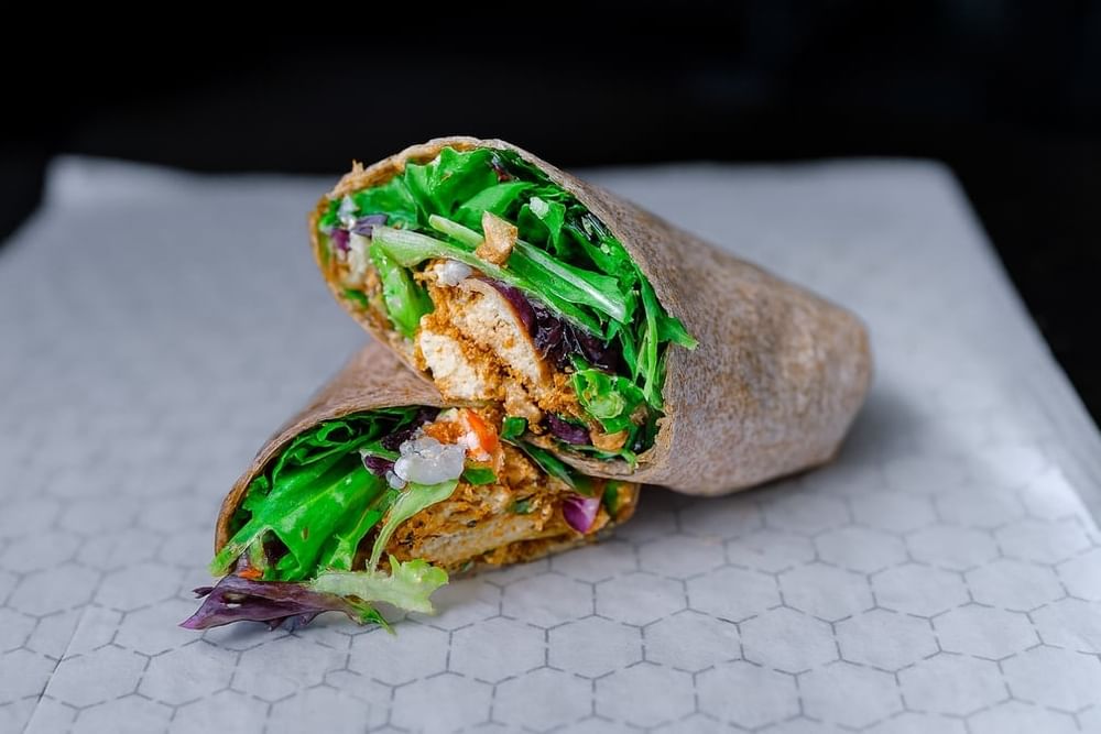 Chicken kobida wrap