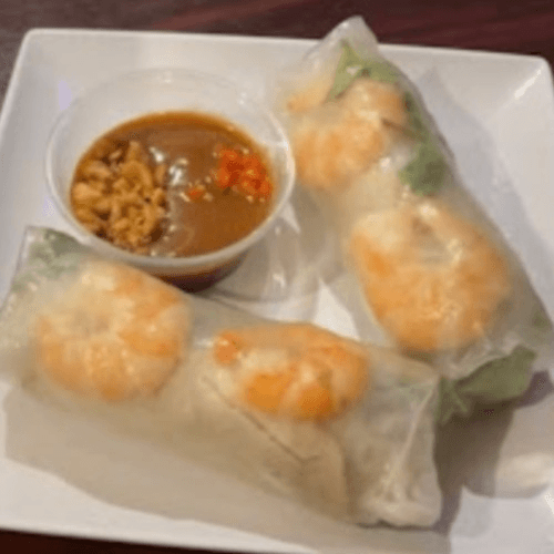 A2- Spring Rolls with Shrimp (2 Pieces)