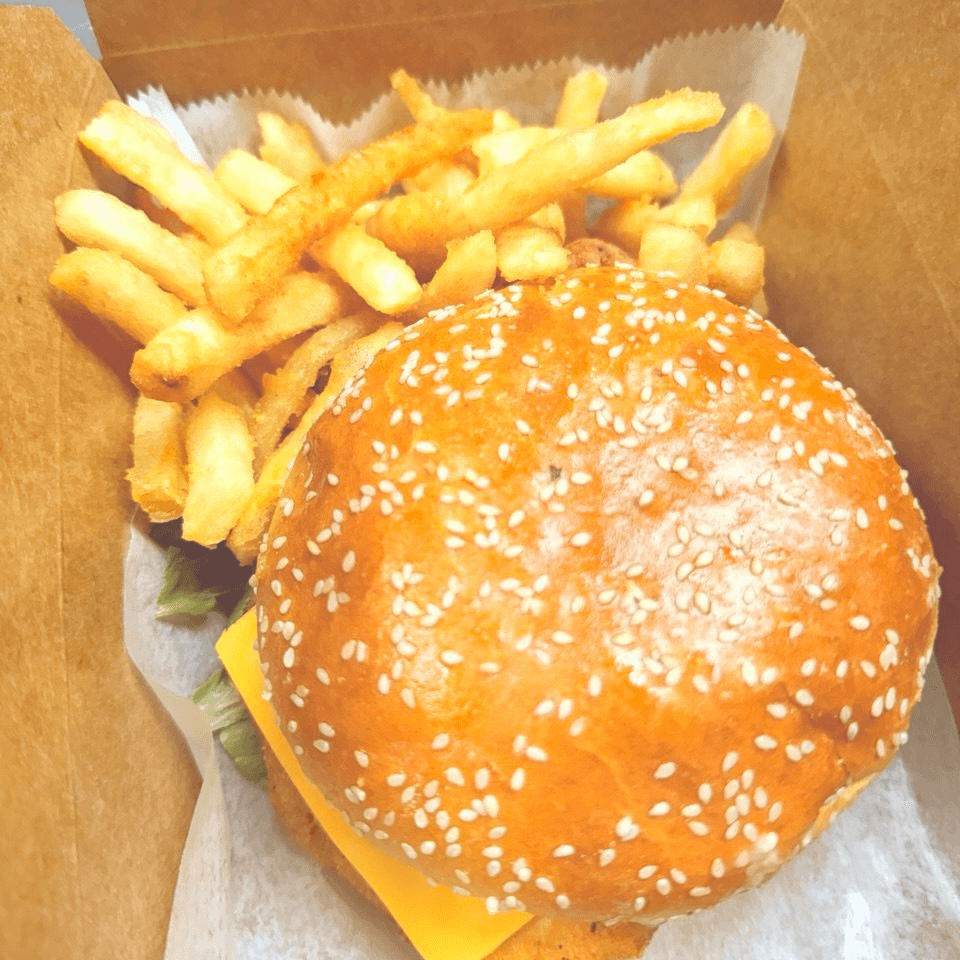 Tilapia Sandwich with Fries & Drink