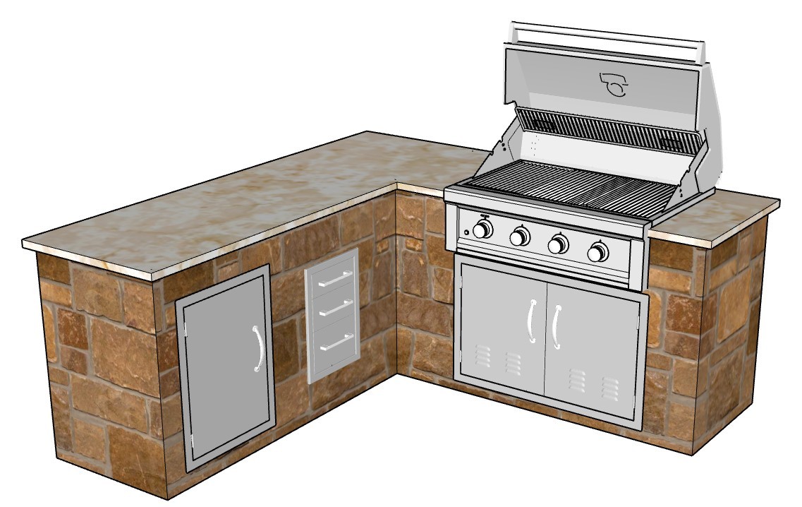 Outdoor Kitchen Packages | Gold Series