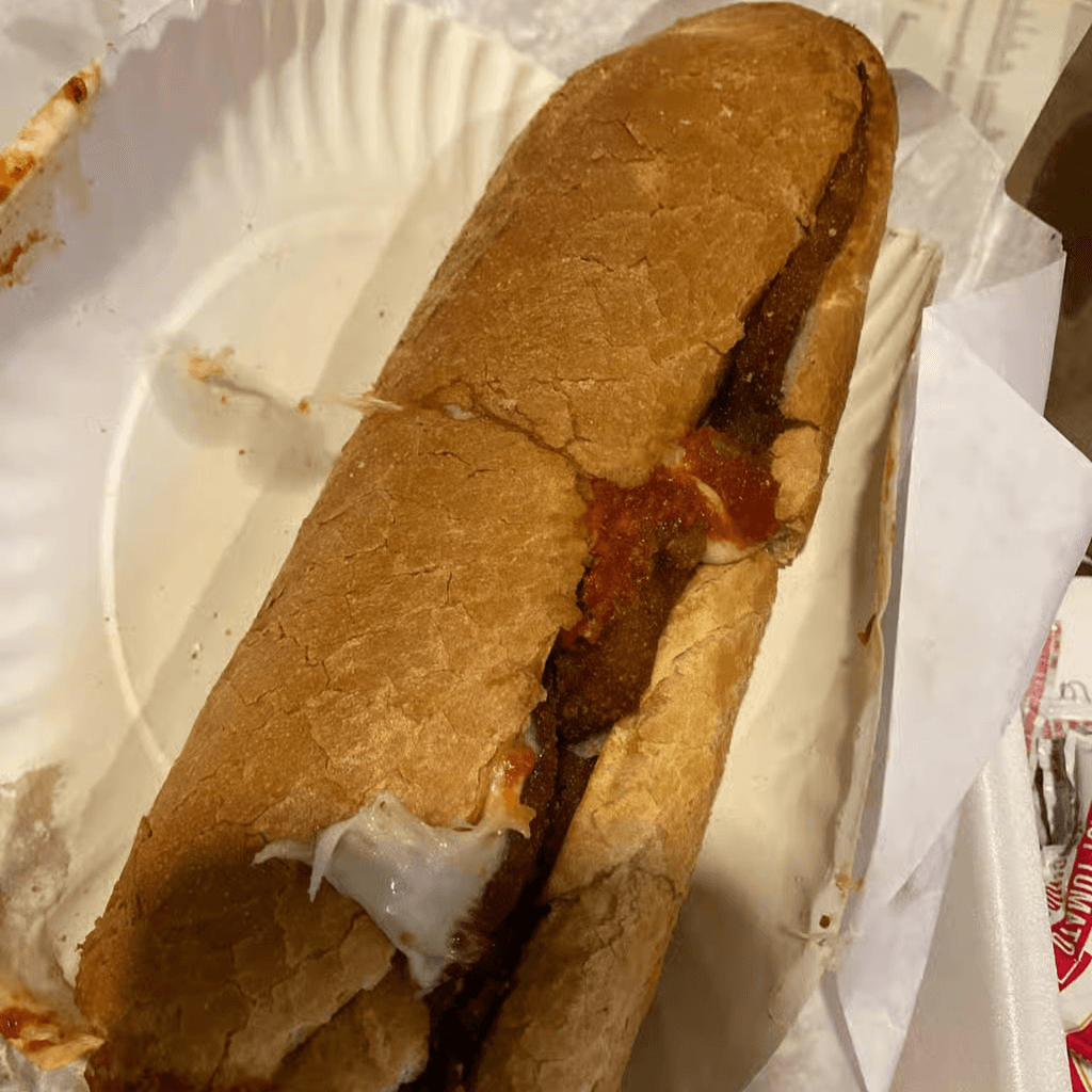 Egg Plant Parmesan Sub