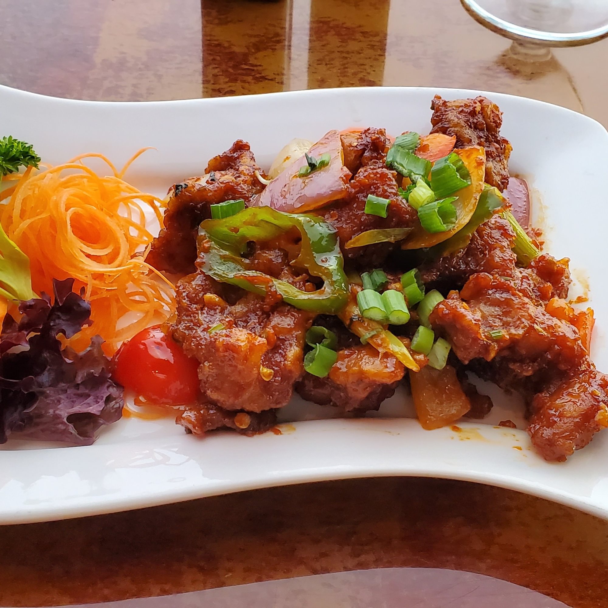 Chili Fried Lamb
