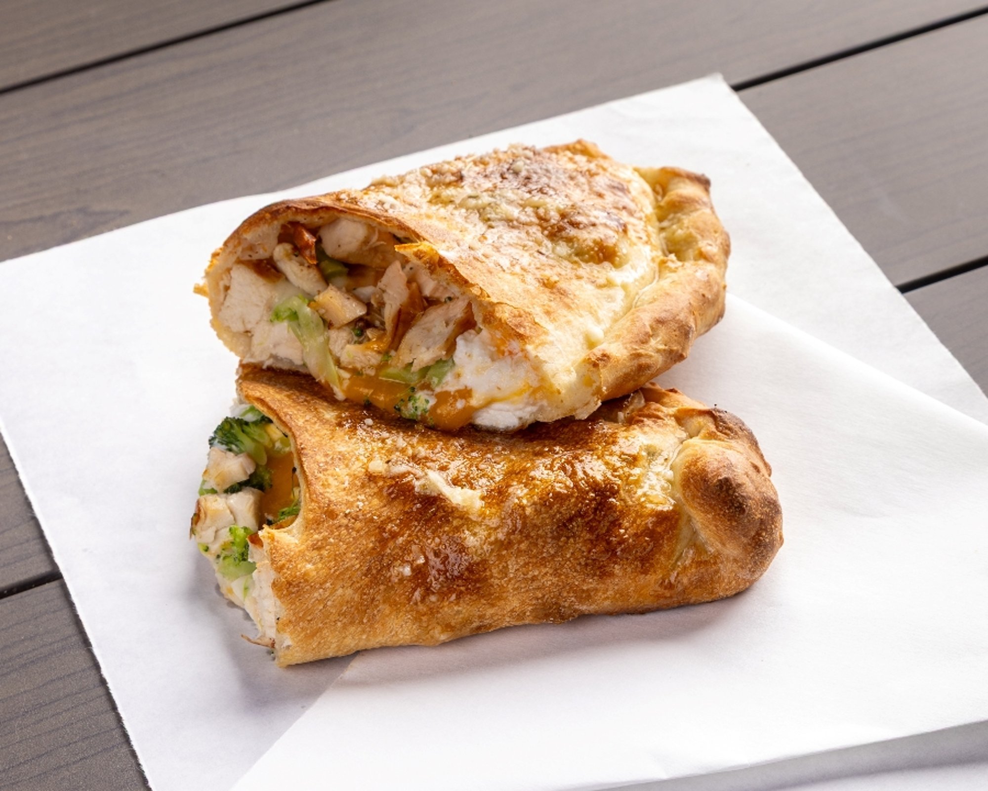 Chicken, Cheddar & Broccoli Calzone