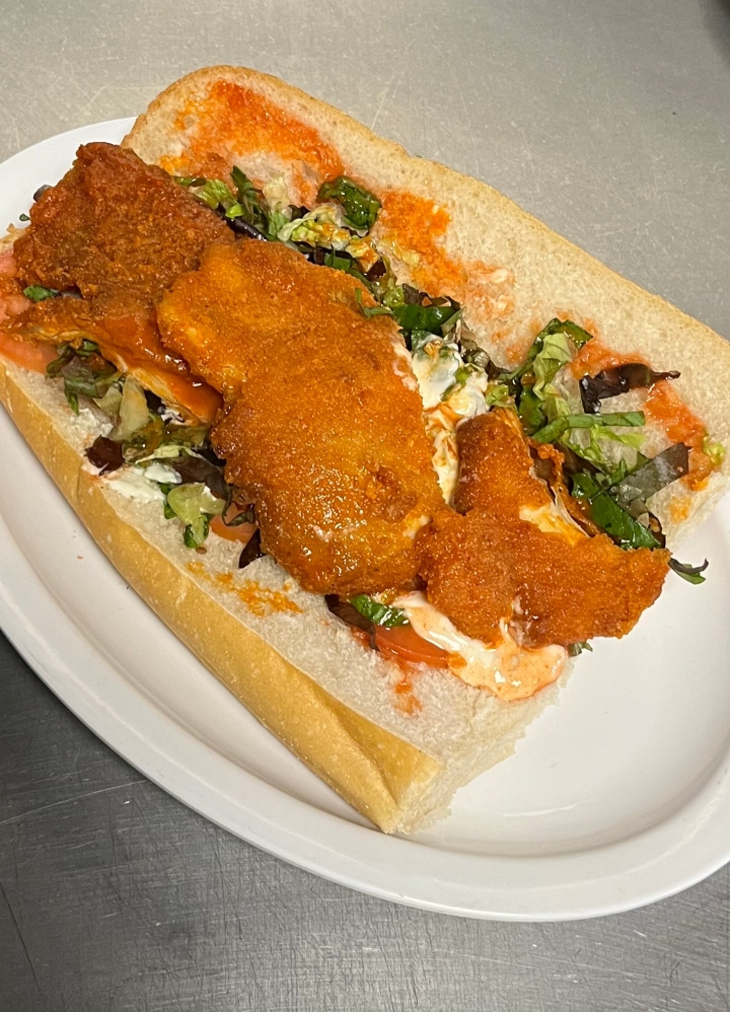 Buffalo Chicken Hero (8")