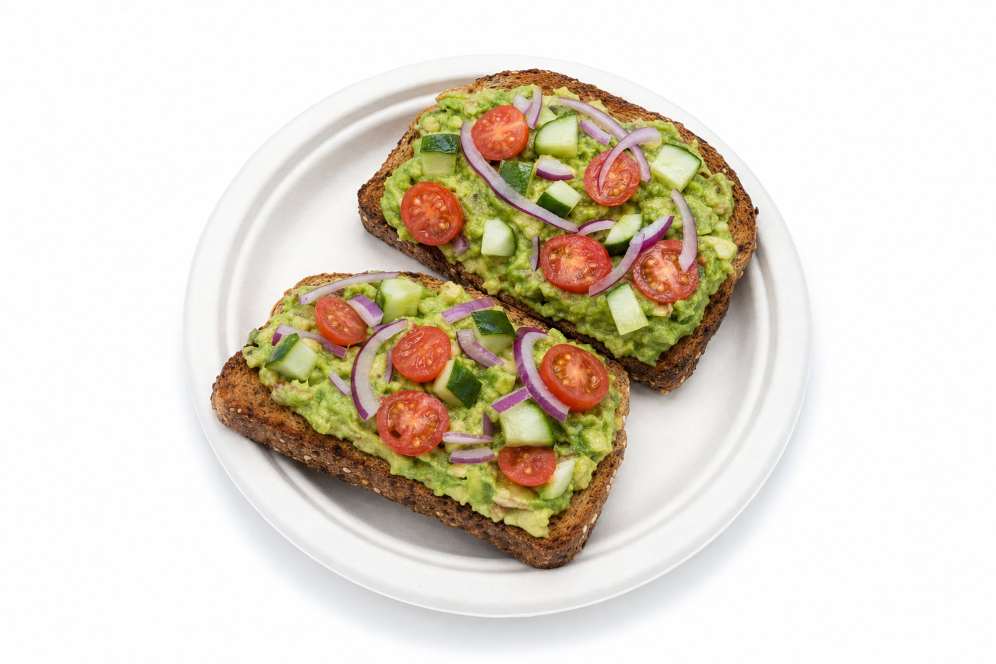 Avocado Toast with Veggies